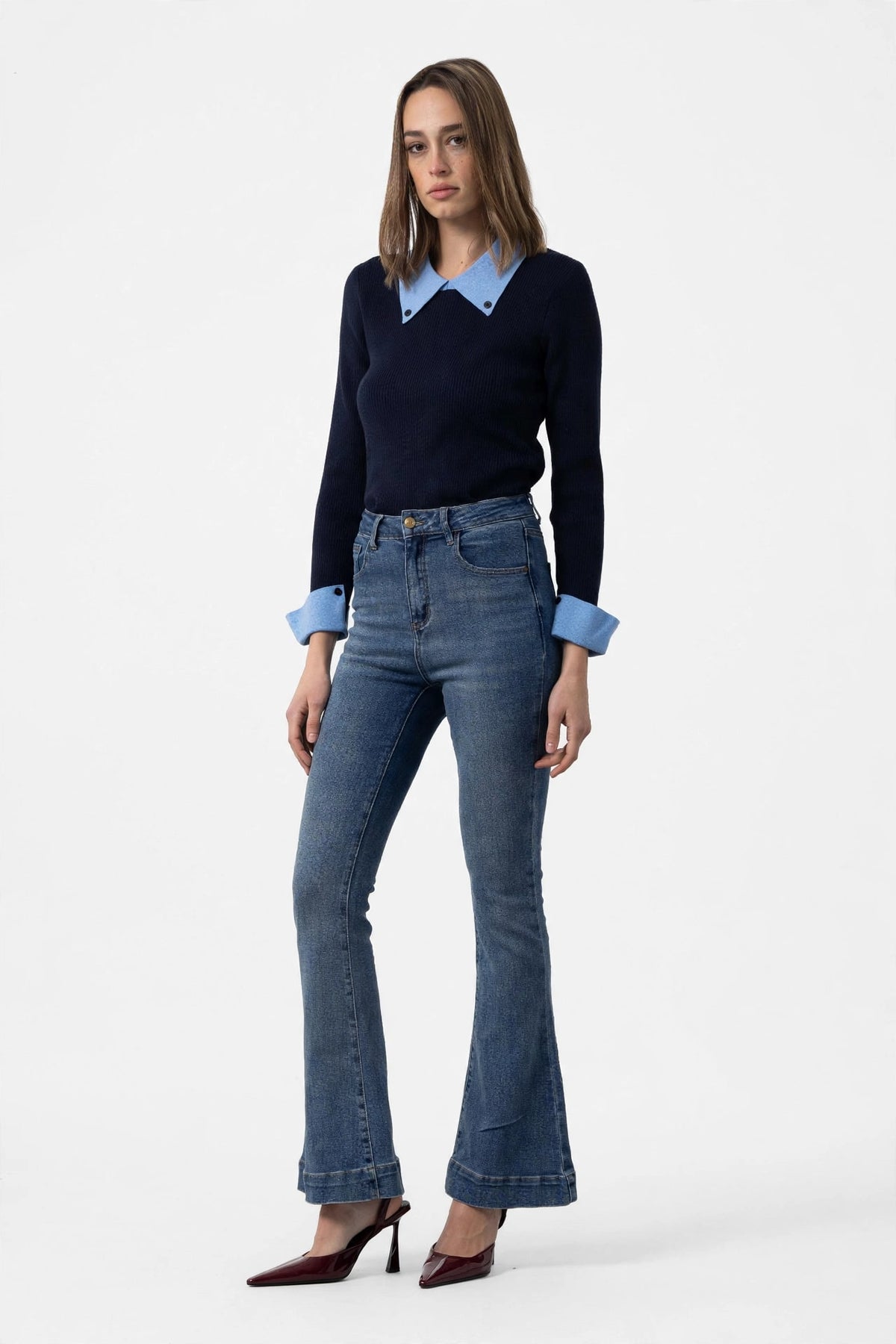 AN AIM DENIM ZAMPA J0021