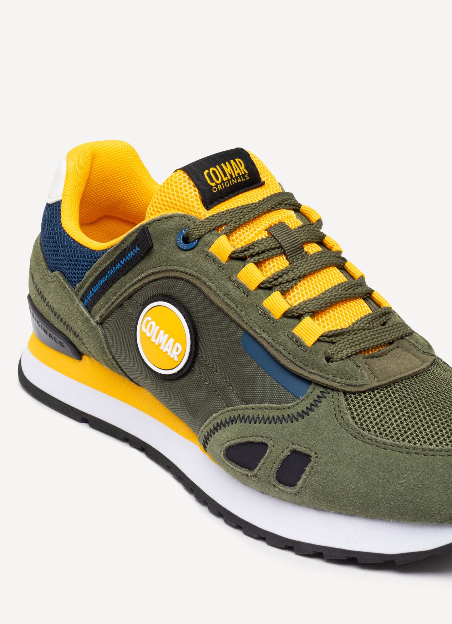 Scarpe Colmar Uomo Sneakers Travis Sport Colors Verde 017