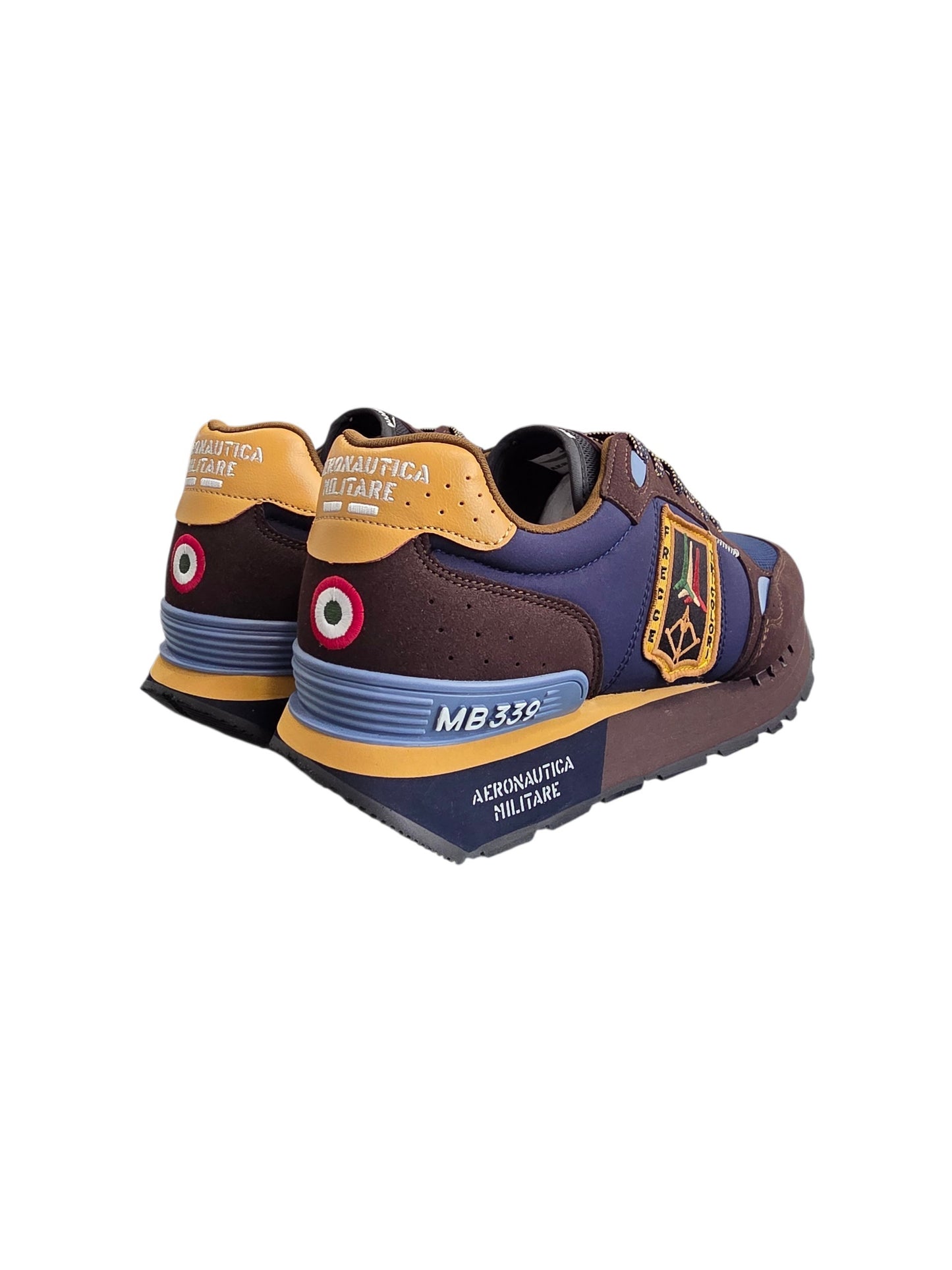 SCARPE UOMO AERONAUTICA MILITARE SNEAKERS FRECCE TRICOLORI 262SC0292UCT04394