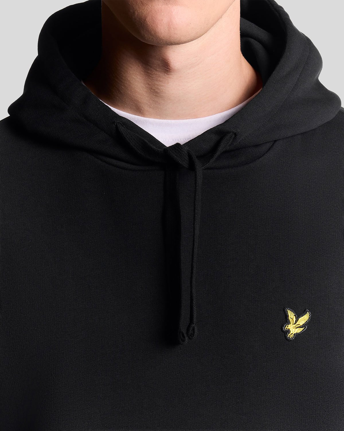 LYLE & SCOTT FELPA CON CAPPUCCIO IN COTONE LOOPBACK ML416VOG