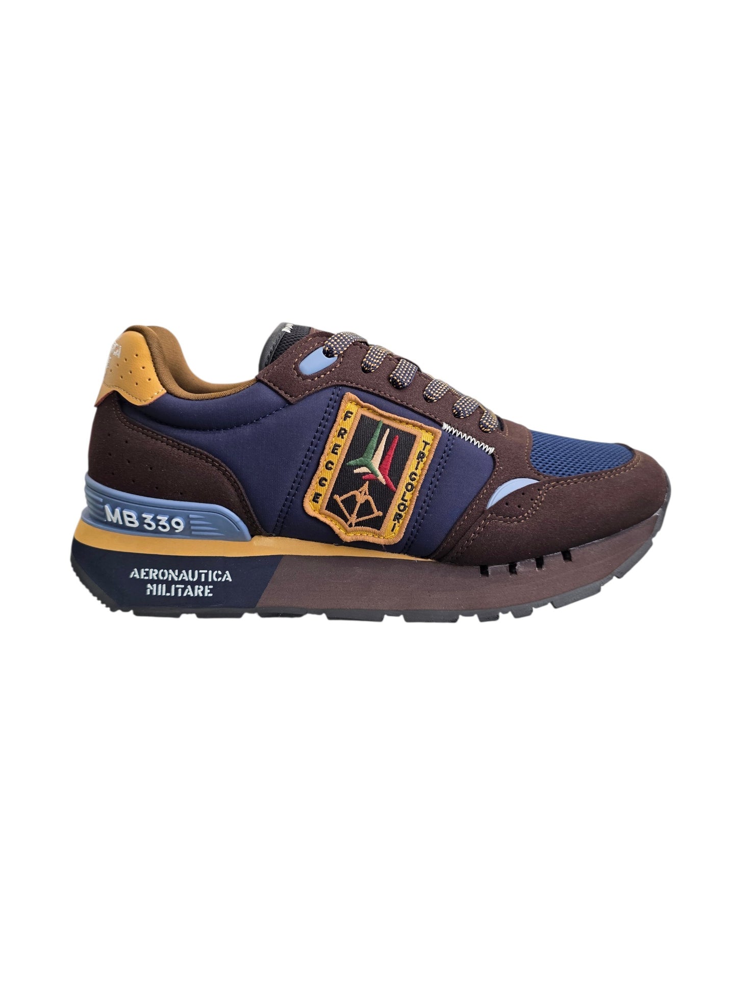SCARPE UOMO AERONAUTICA MILITARE SNEAKERS FRECCE TRICOLORI 262SC0292UCT04394