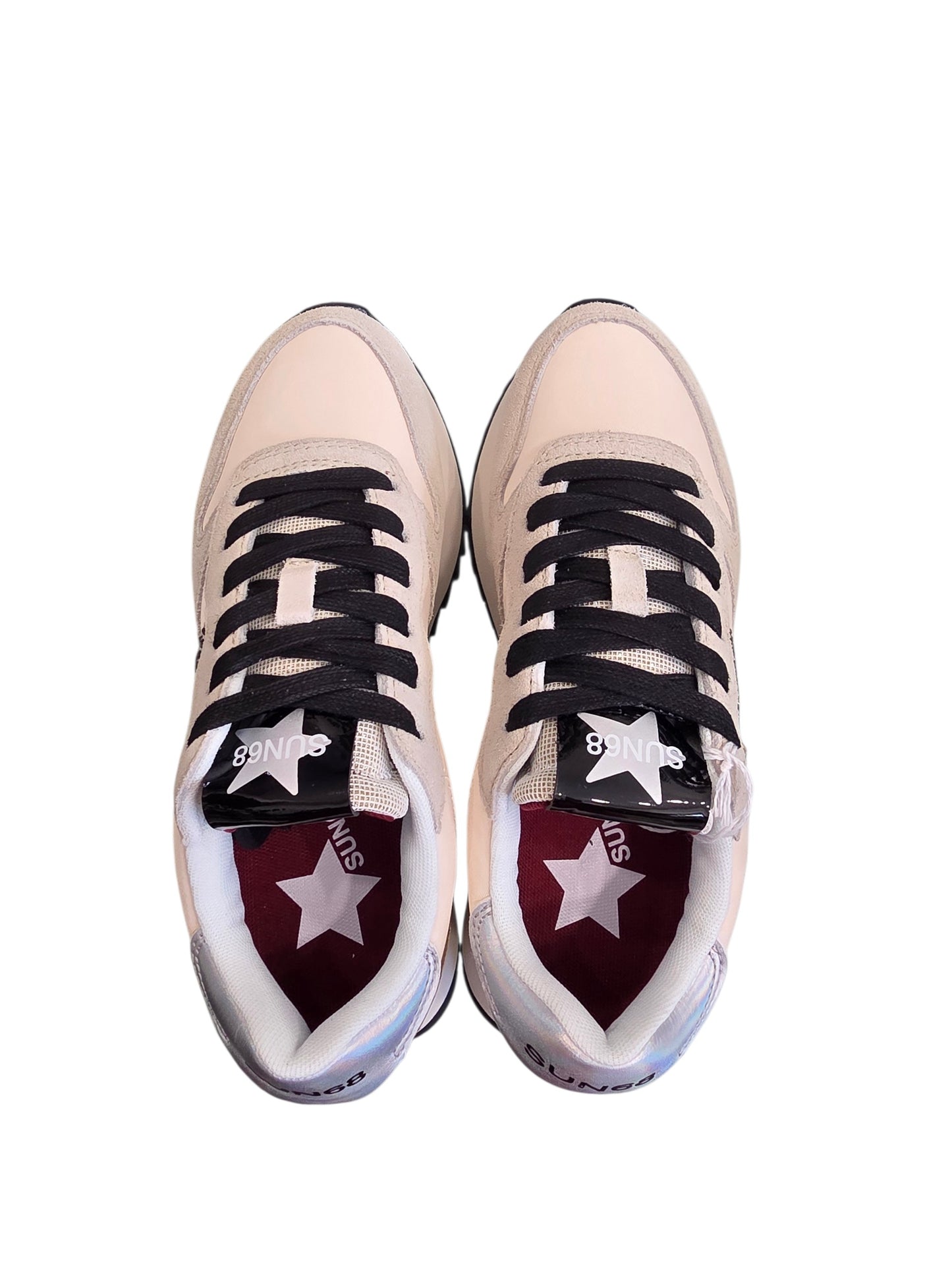 SUN 68 SCARPE Sneaker Stargirl Strass Logo Z46223
