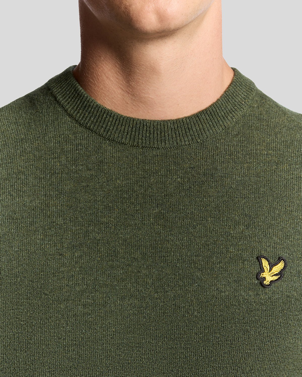 LYLE & SCOTT MAGLIONE GIROCOLLO LANA D'AGNELLO KN2110AVC X937