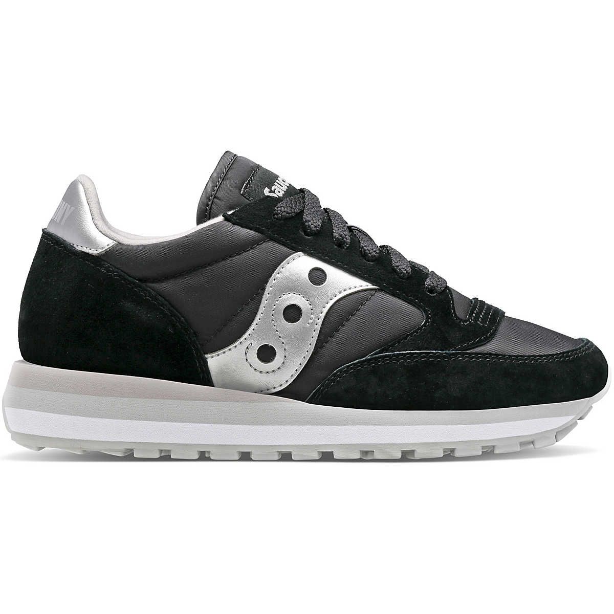 SCARPE SAUCONY JAZZ TRIPLE DONNA S60530-15 BLACK SILVER