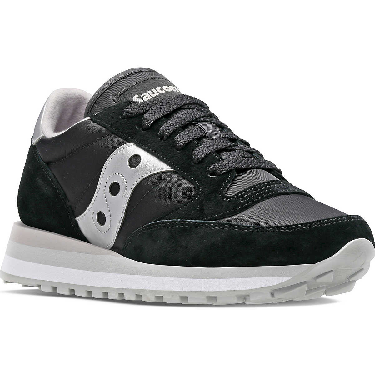 SCARPE SAUCONY JAZZ TRIPLE DONNA S60530-15 BLACK SILVER