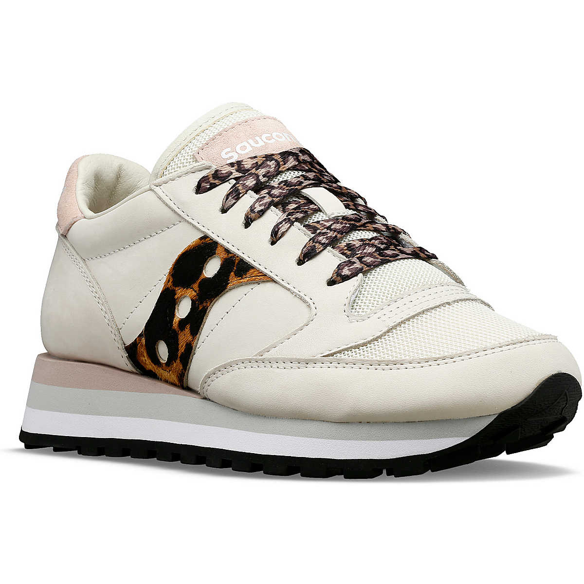 SCARPE SAUCONY JAZZ TRIPLE DONNA S60727-2 BEIGE LEOPARD