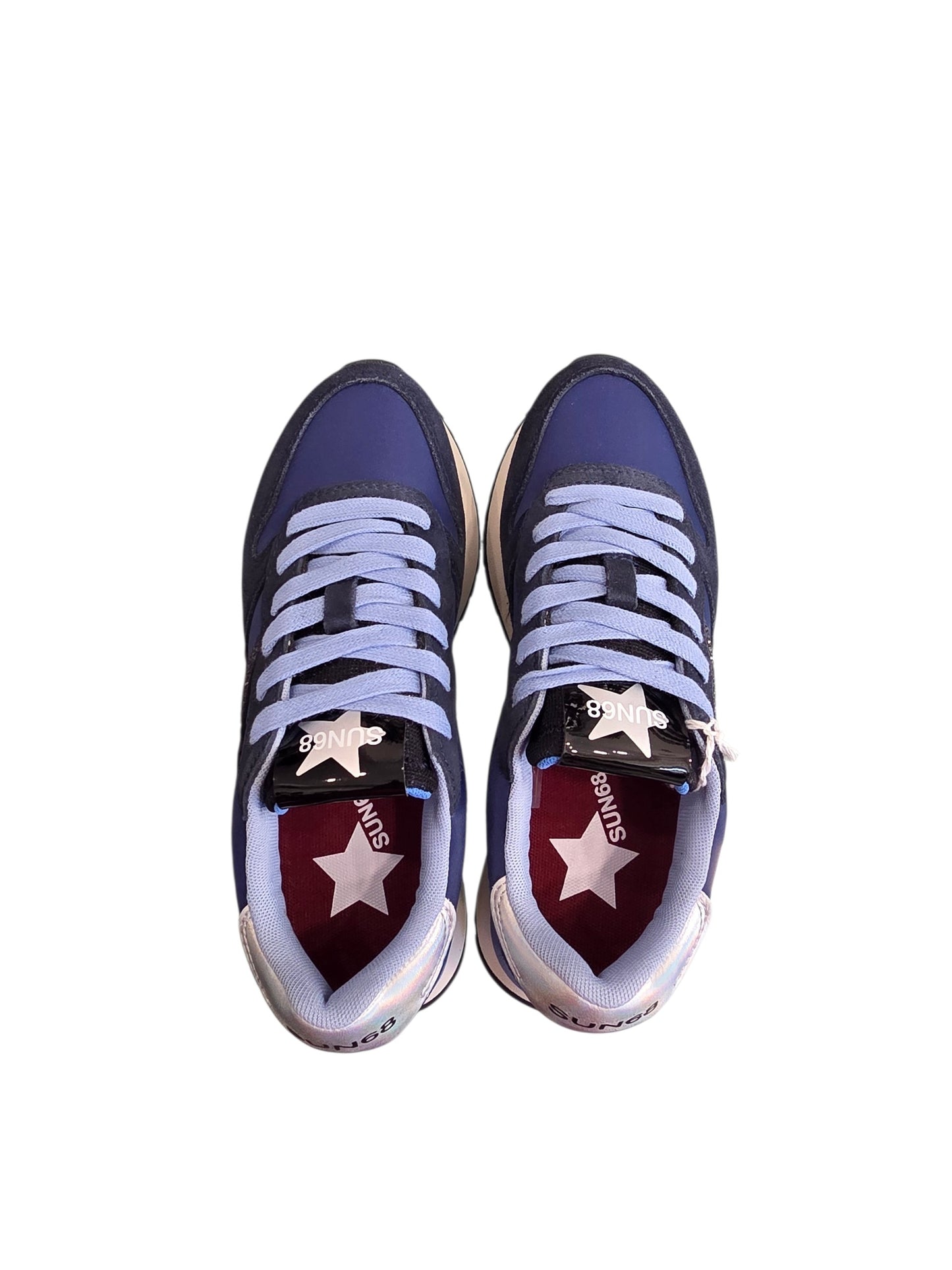 SUN 68 SCARPE Sneaker Stargirl Strass Logo Z46223