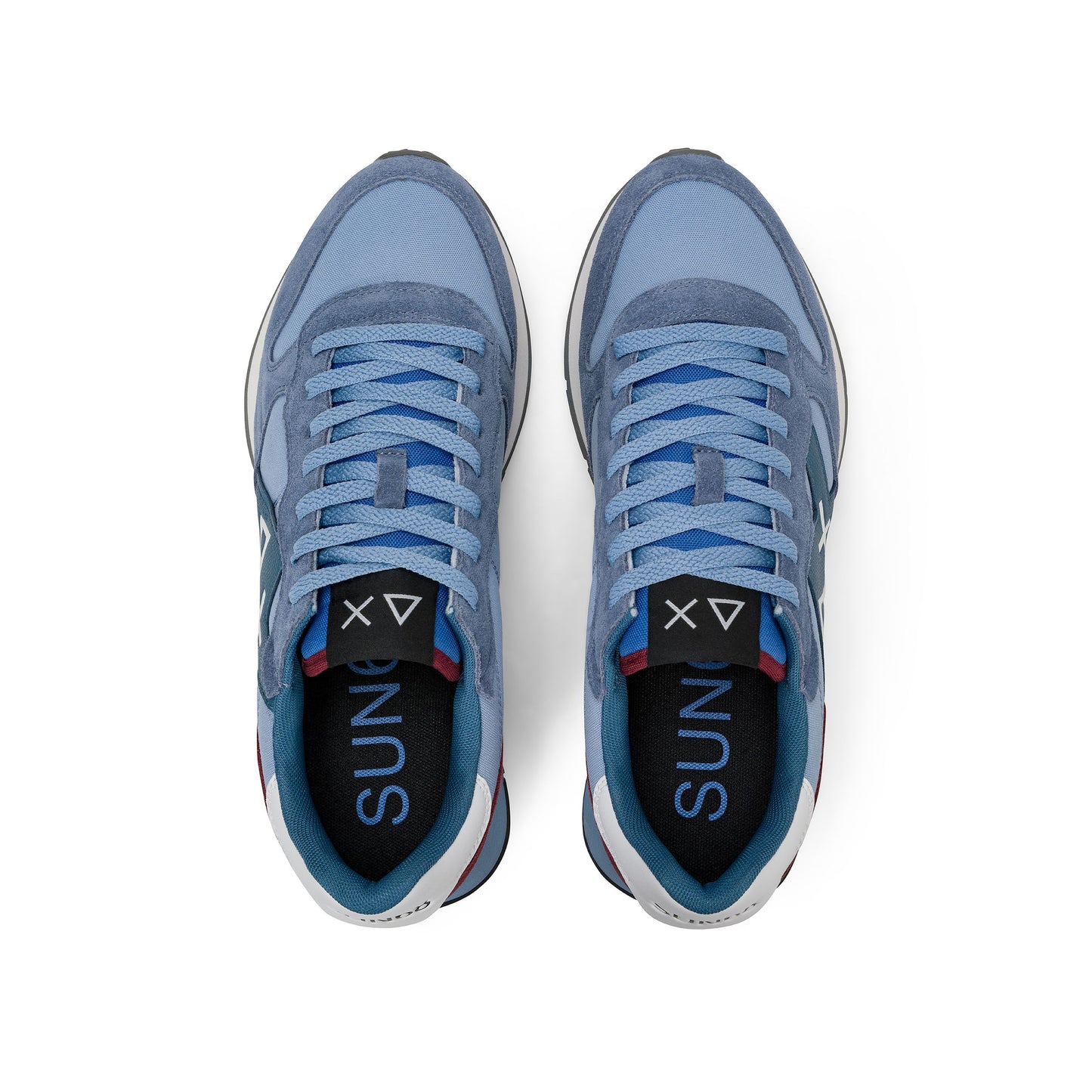 SUN 68 SCARPE Sneaker Jaki 2.0 Solid in nylon e suede Z46121