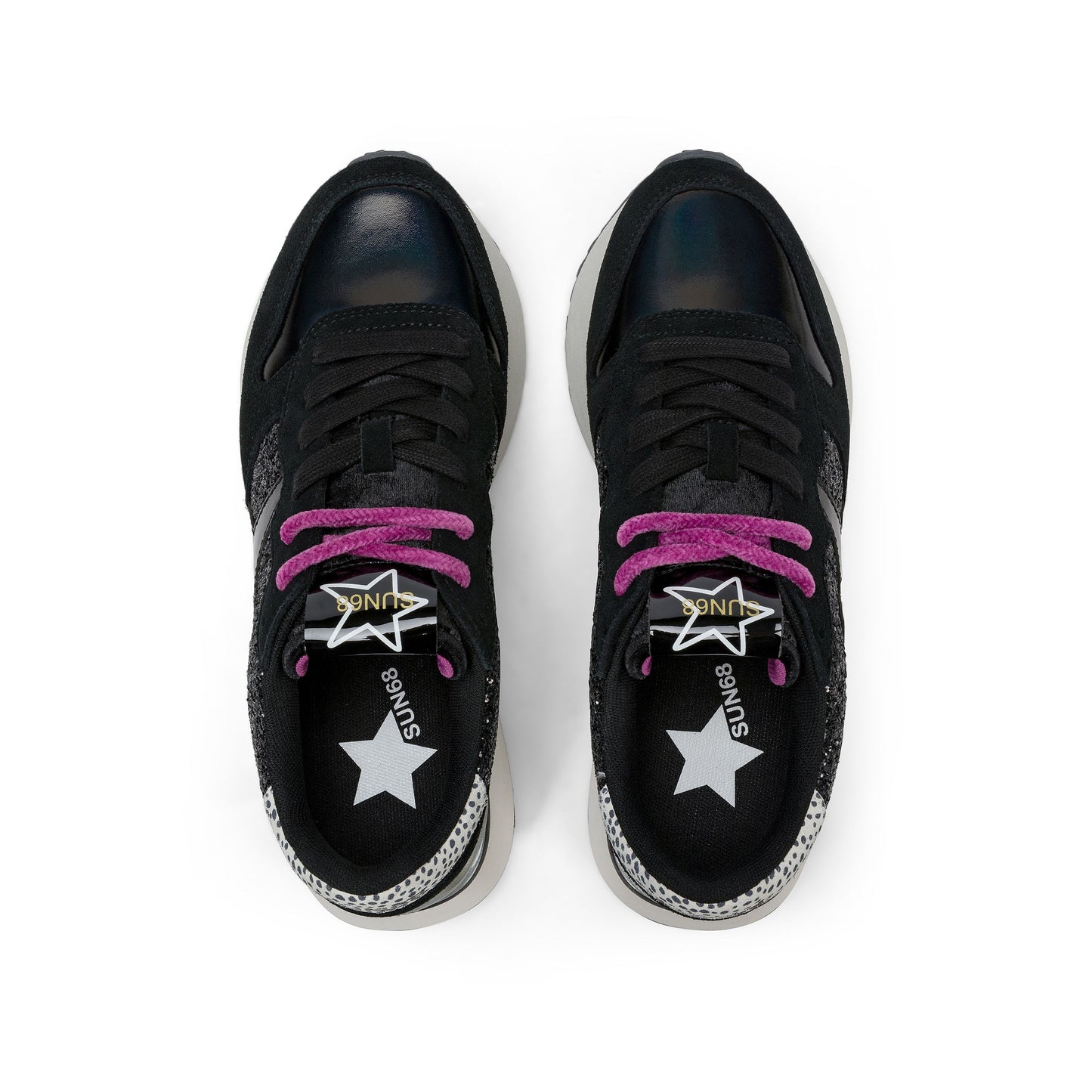 SUN 68 SCARPE Sneaker Big Stargirl Glitter Z46230