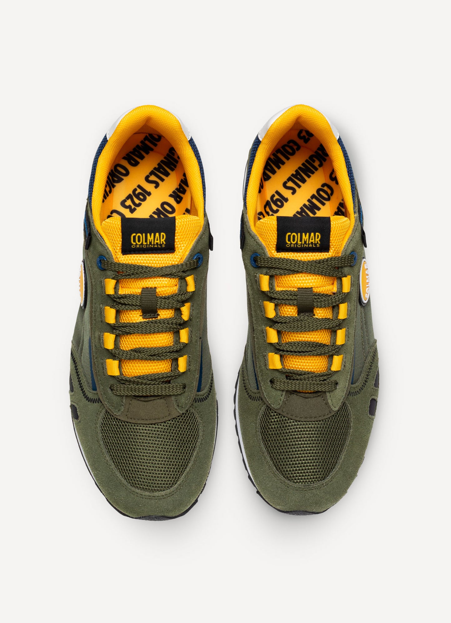 Scarpe Colmar Uomo Sneakers Travis Sport Colors Verde 017
