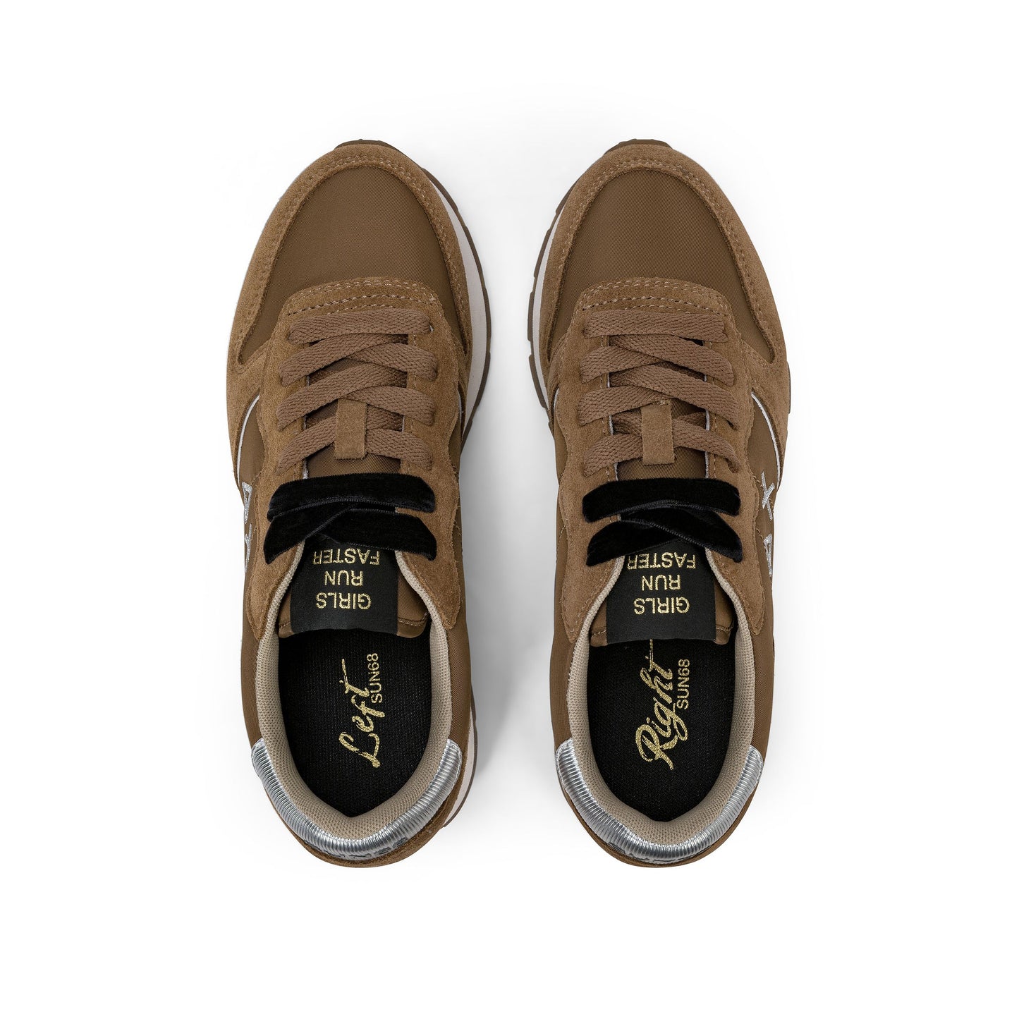 SUN 68 SCARPE Sneaker Ally Silver Gold Z46202