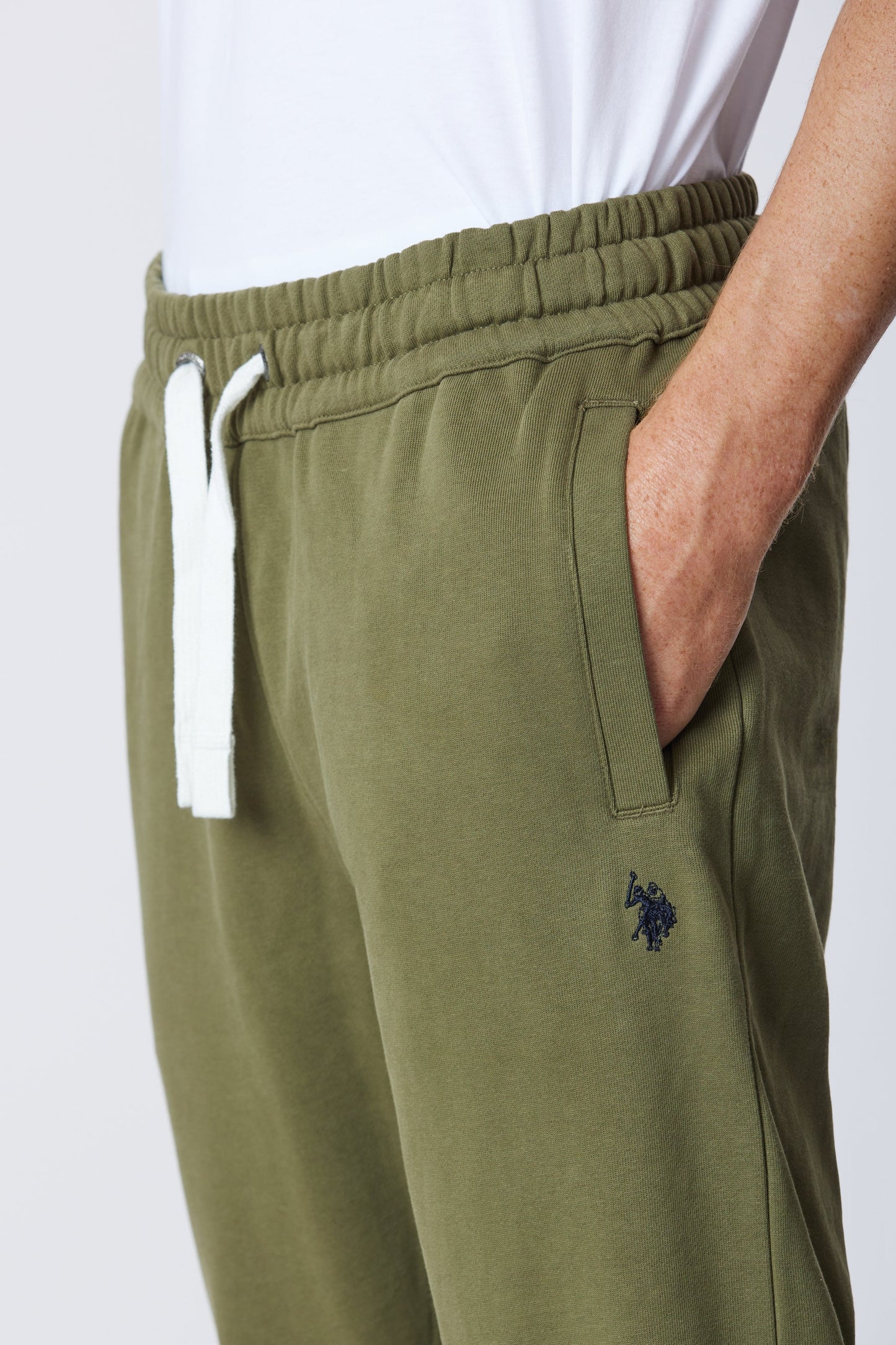 PANTALONE US POLO ASSN SPORTIVO IN COTONE
