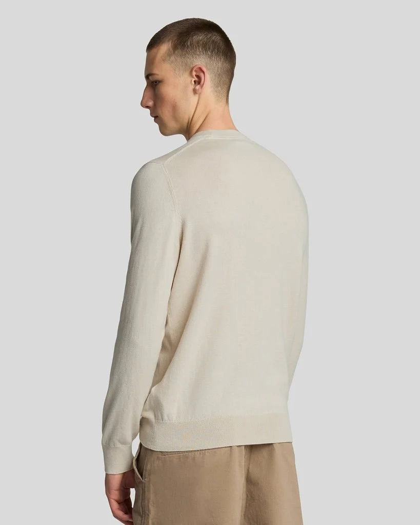 LYLE & SCOTT MAGLIONE GIROCOLLO LANA MERINO KN2110VC W870