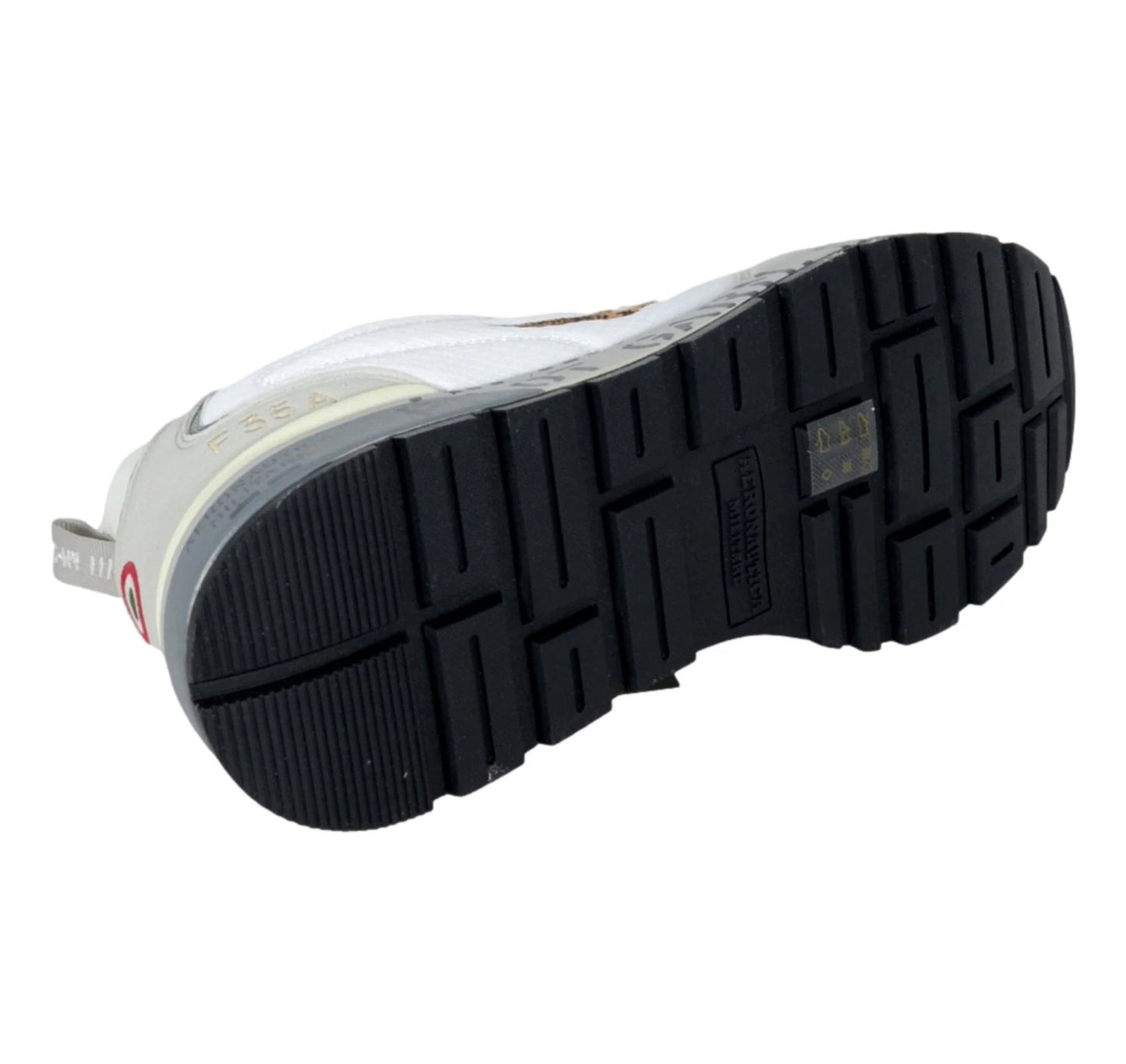 SCARPE UOMO AERONAUTICA MILITARE SNEAKERS IN MESH CON SUOLA STAMPATA BIANCO