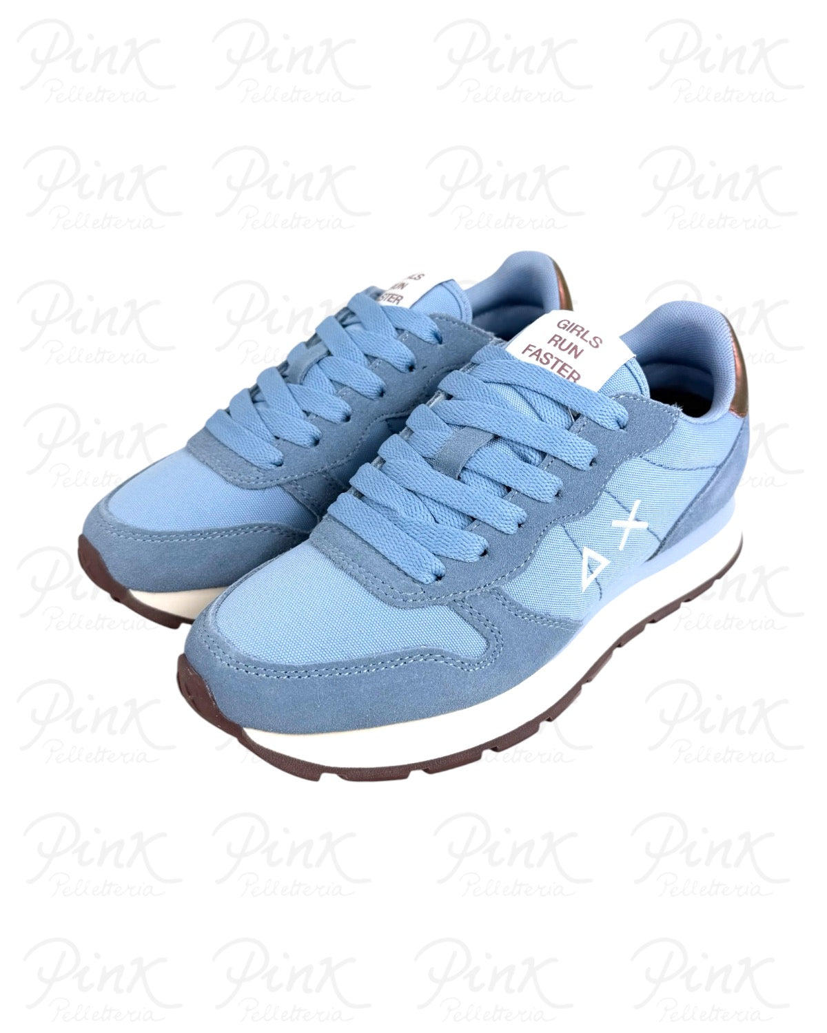 SUN 68 SCARPE Sneaker Ally Silver Solid Z46201