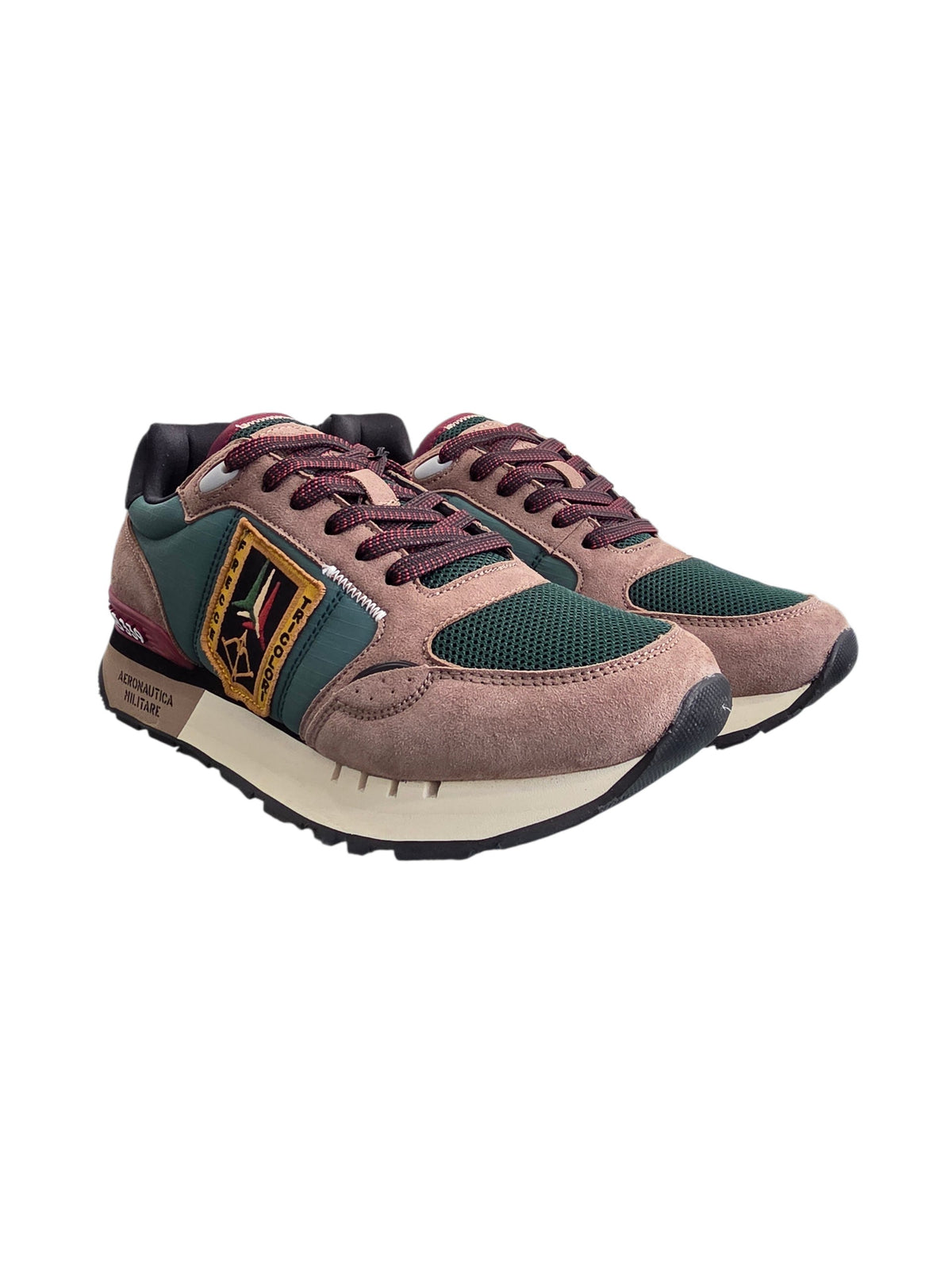 SCARPE UOMO AERONAUTICA MILITARE SNEAKERS FRECCE TRICOLORI 262SC0292UCT04394