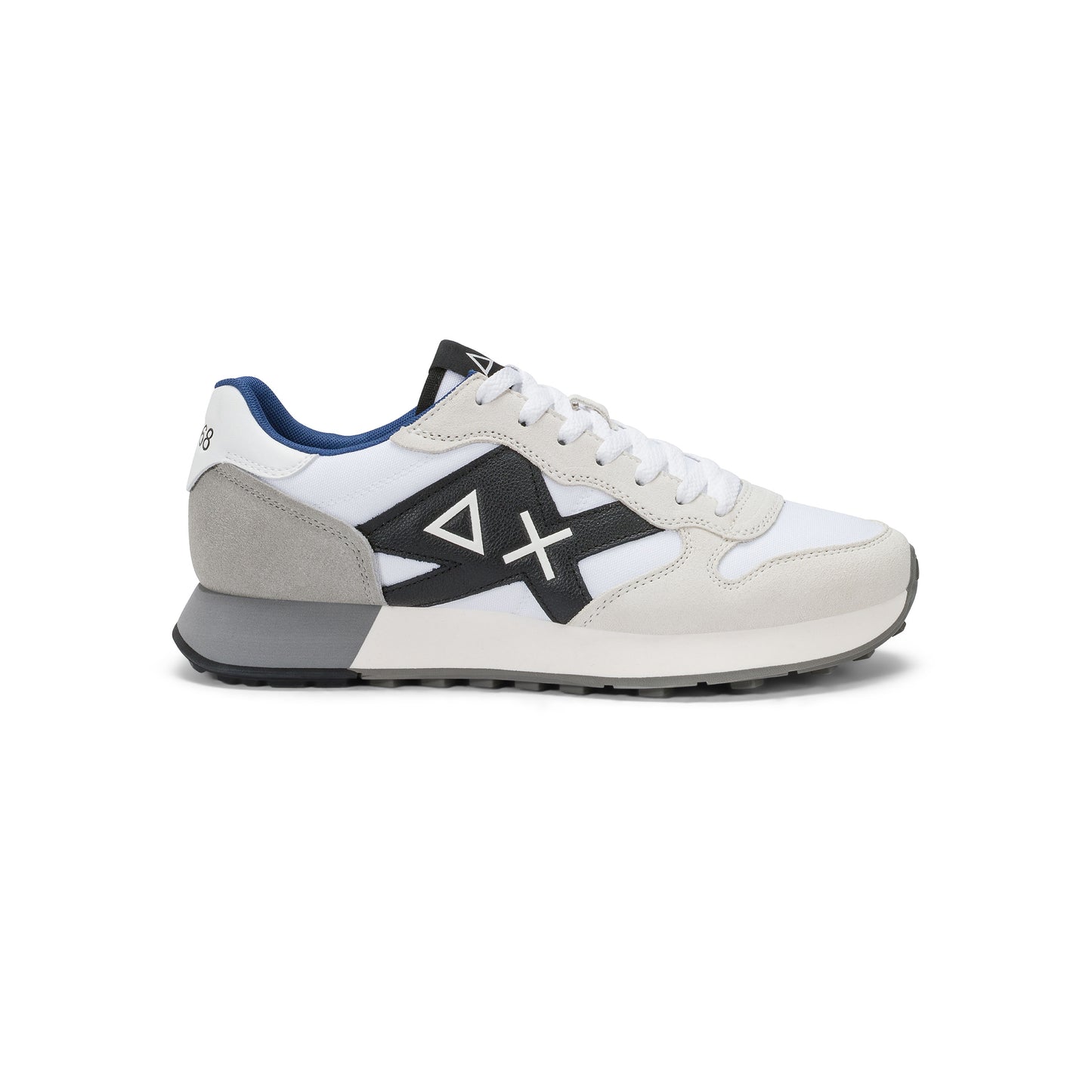 SUN 68 SCARPE Sneaker Jaki 2.0 Solid in nylon e suede Z46121