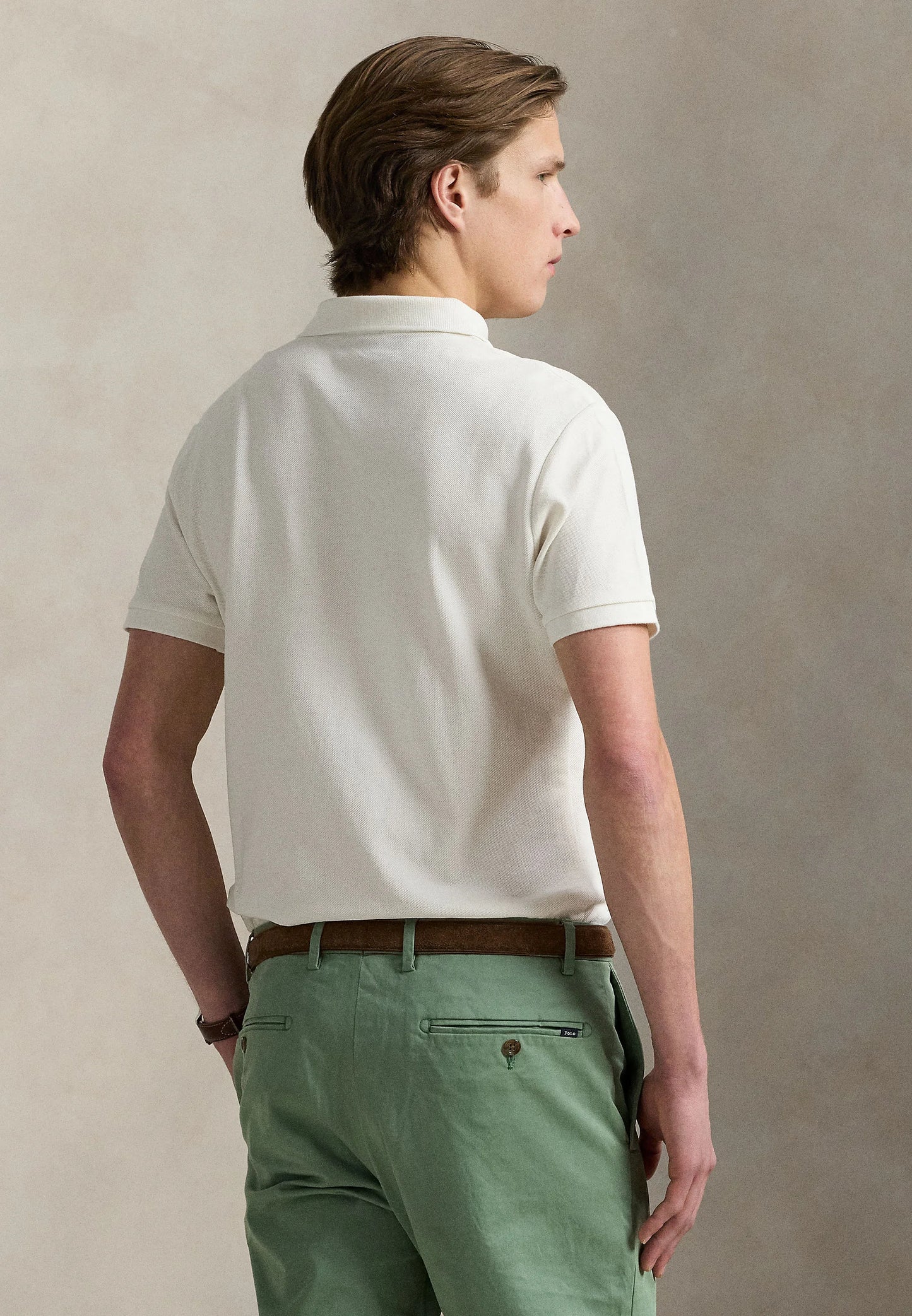 RALPH LAUREN POLO IN PIQUE' SLIM-FIT