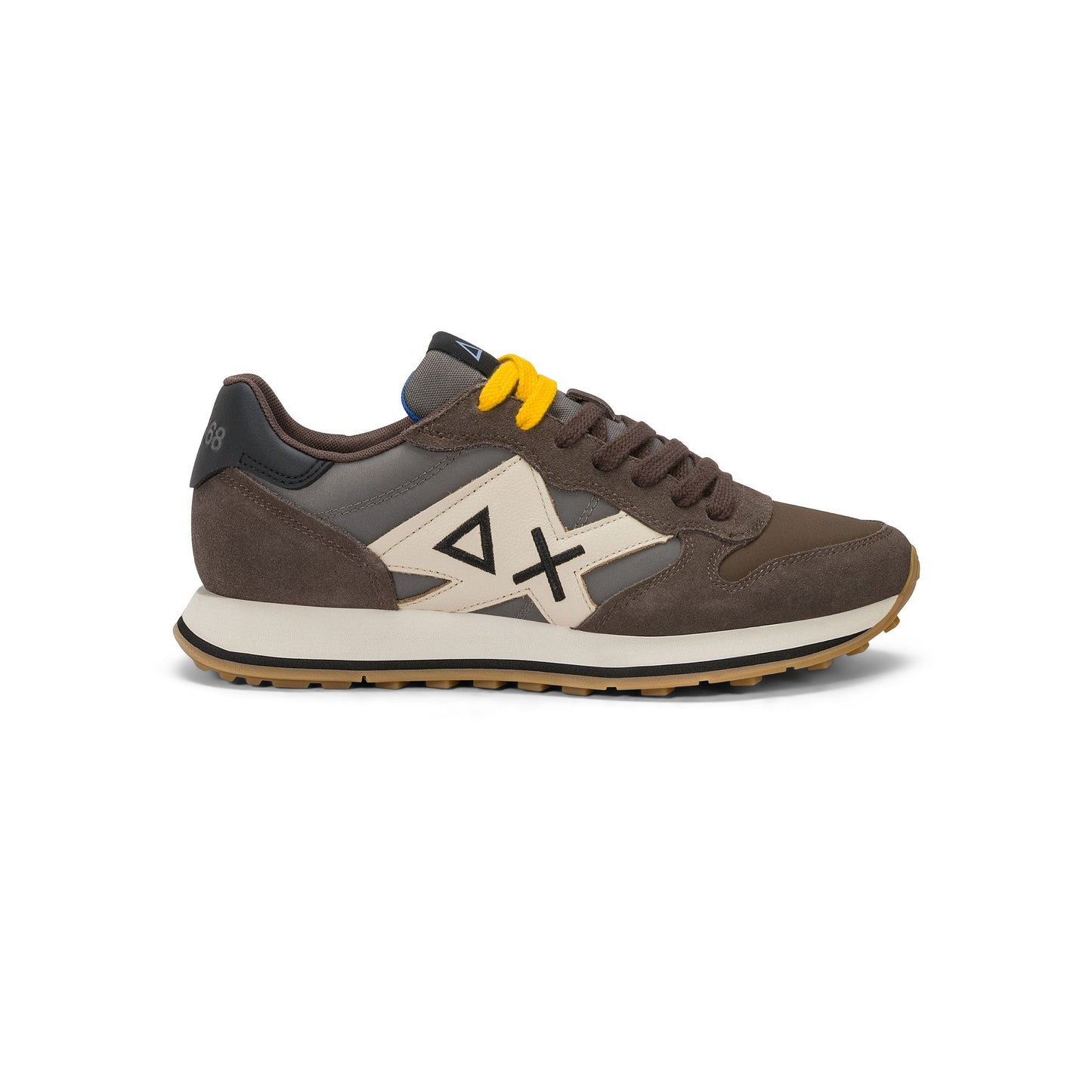 SUN 68 SCARPE Sneaker Jaki 2.0 Solid in nylon e suede Z46122