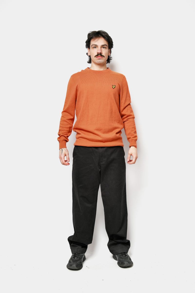 LYLE & SCOTT MAGLIONE GIROCOLLO LANA MERINO KN2110VC