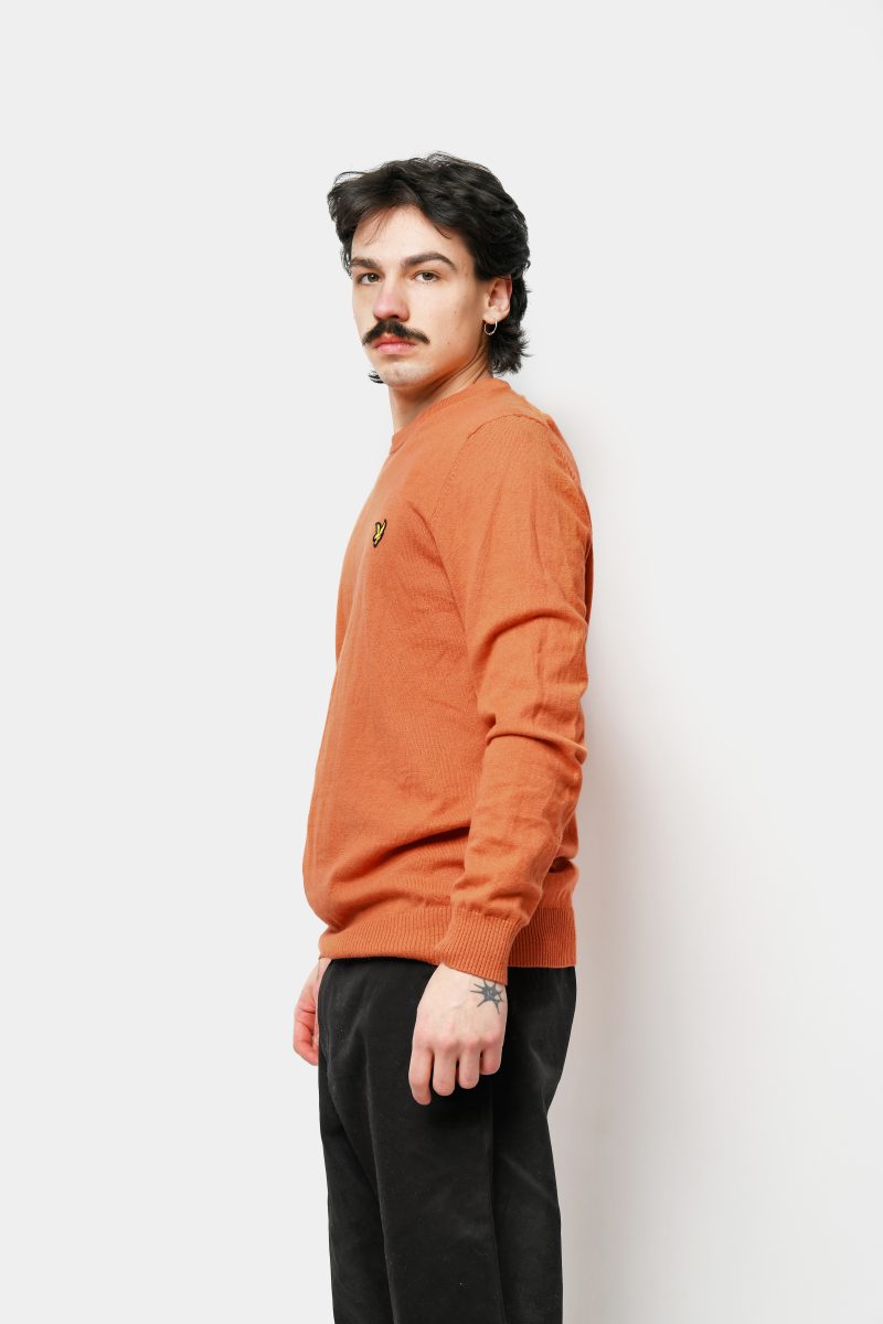 LYLE & SCOTT MAGLIONE GIROCOLLO LANA MERINO KN2110VC