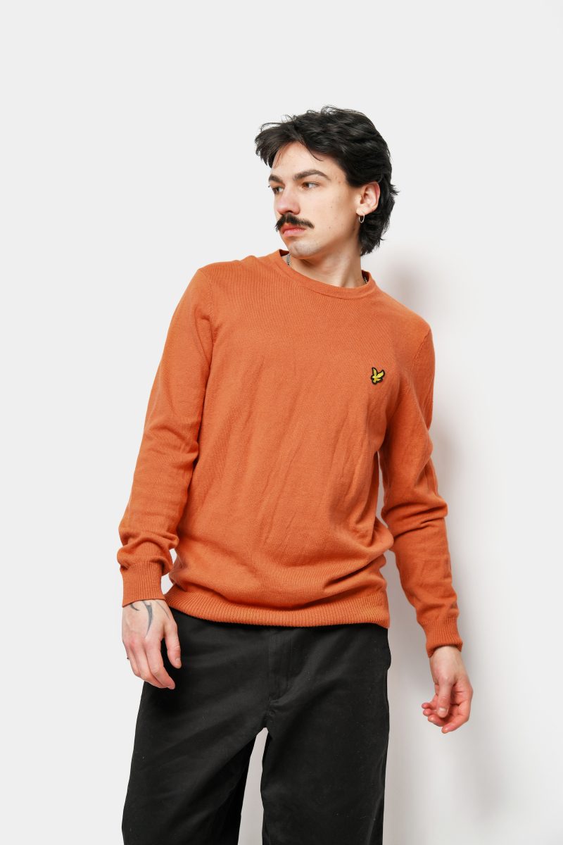 LYLE & SCOTT MAGLIONE GIROCOLLO LANA MERINO KN2110VC