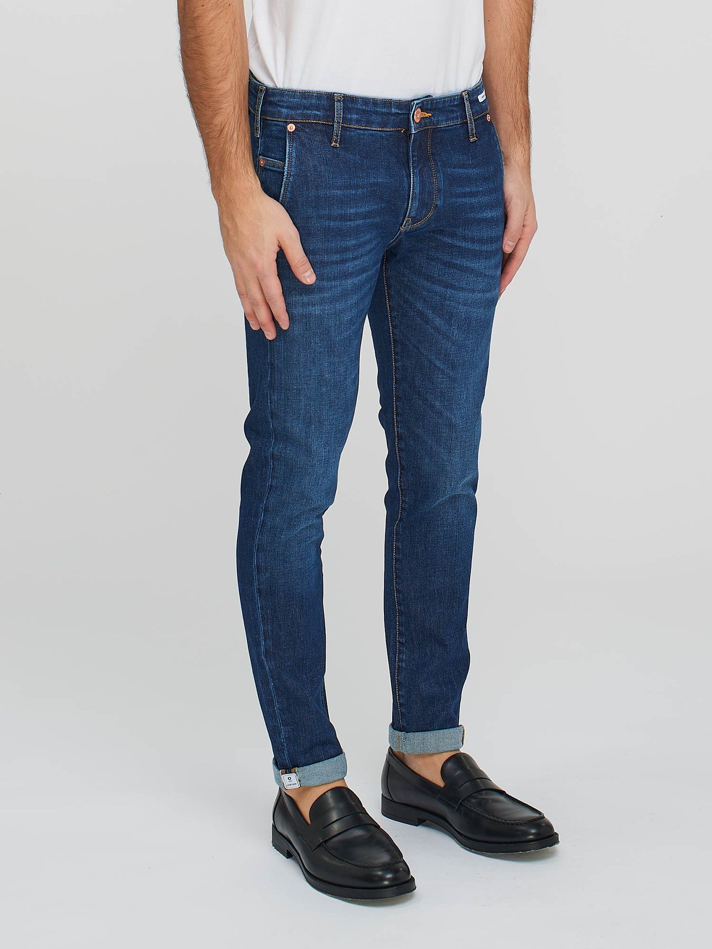 UNIFORM JEANS New Denver Skinny Blu Tasca America