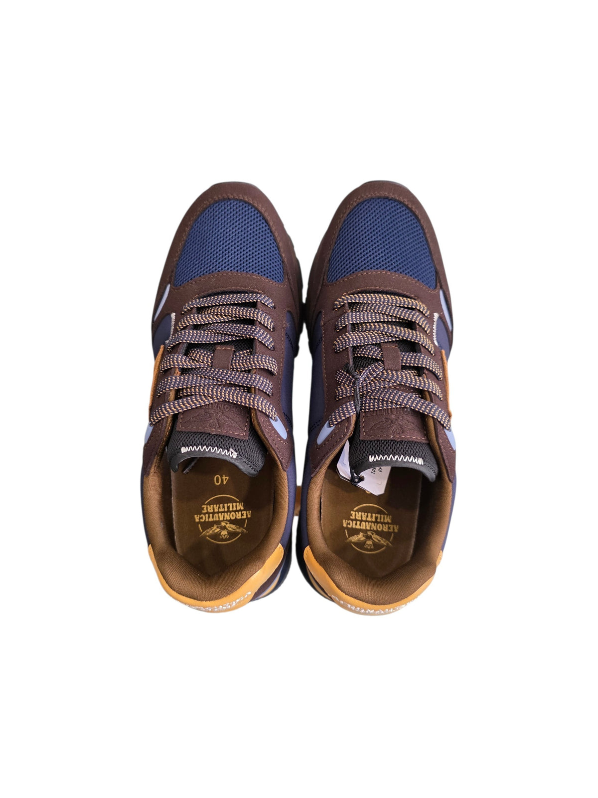 SCARPE UOMO AERONAUTICA MILITARE SNEAKERS FRECCE TRICOLORI 262SC0292UCT04394