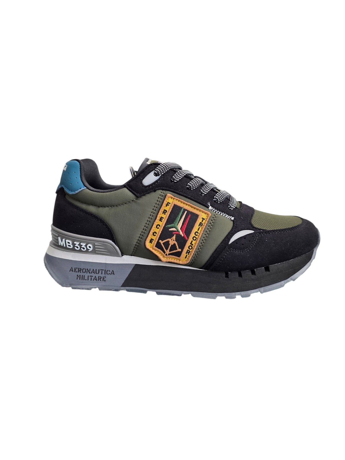SCARPE UOMO AERONAUTICA MILITARE SNEAKERS FRECCE TRICOLORI 262SC0292UCT04394