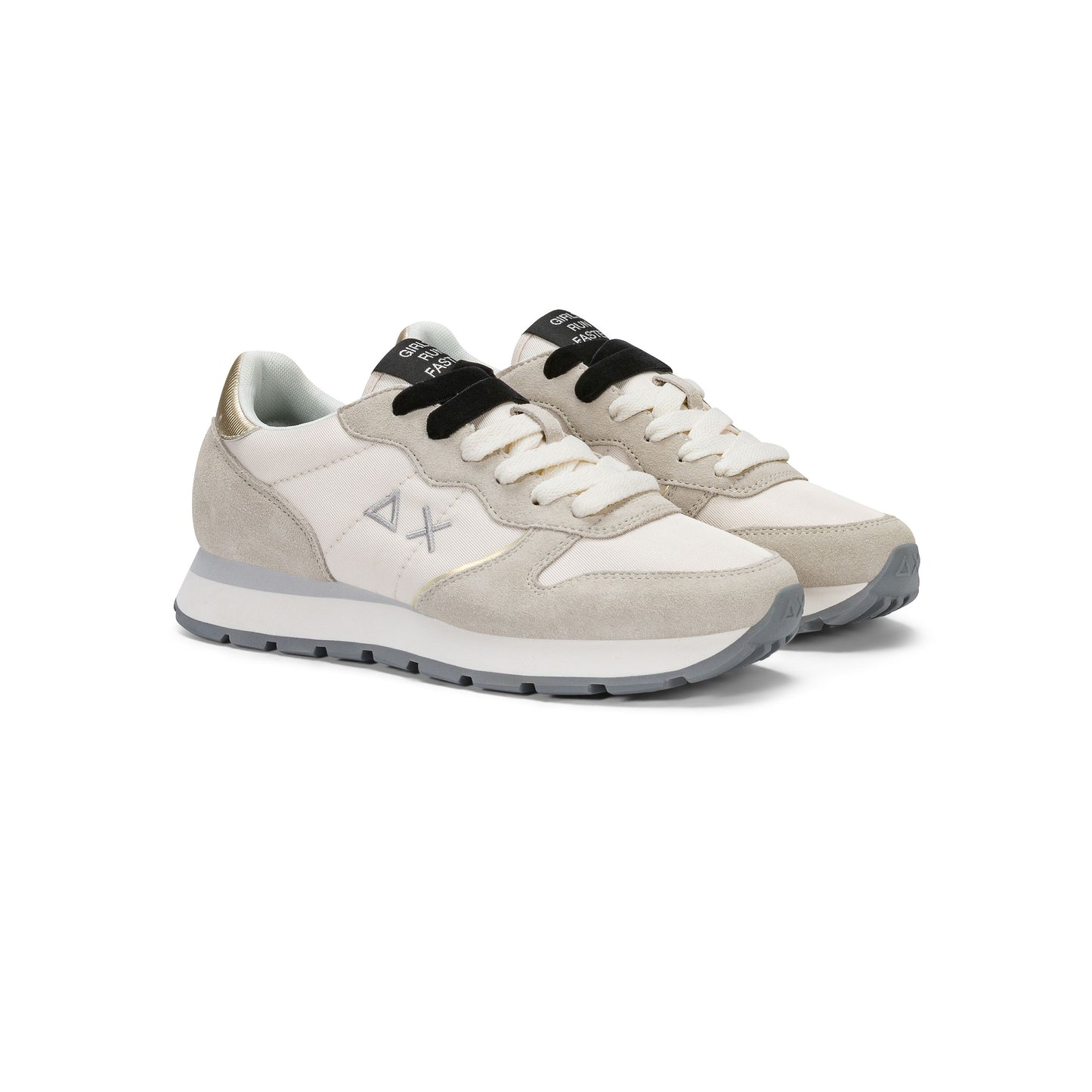 SUN 68 SCARPE Sneaker Ally Silver Gold Z46202