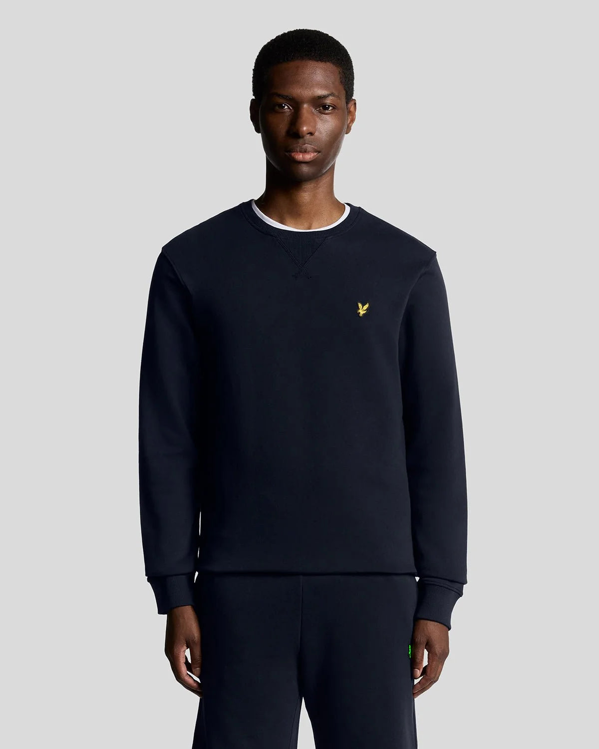 LYLE & SCOTT FELPA GIROCOLLO IN COTONE ML424VOG Z271