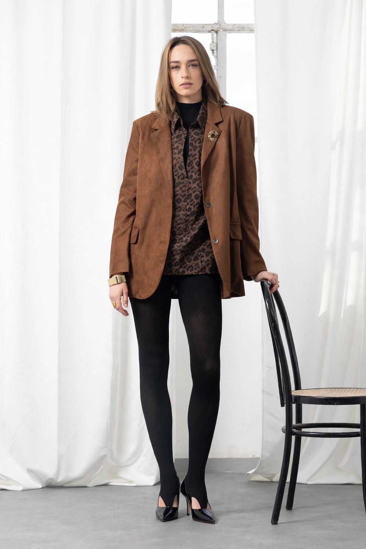 AN AIM SUEDE JACKET Q0092
