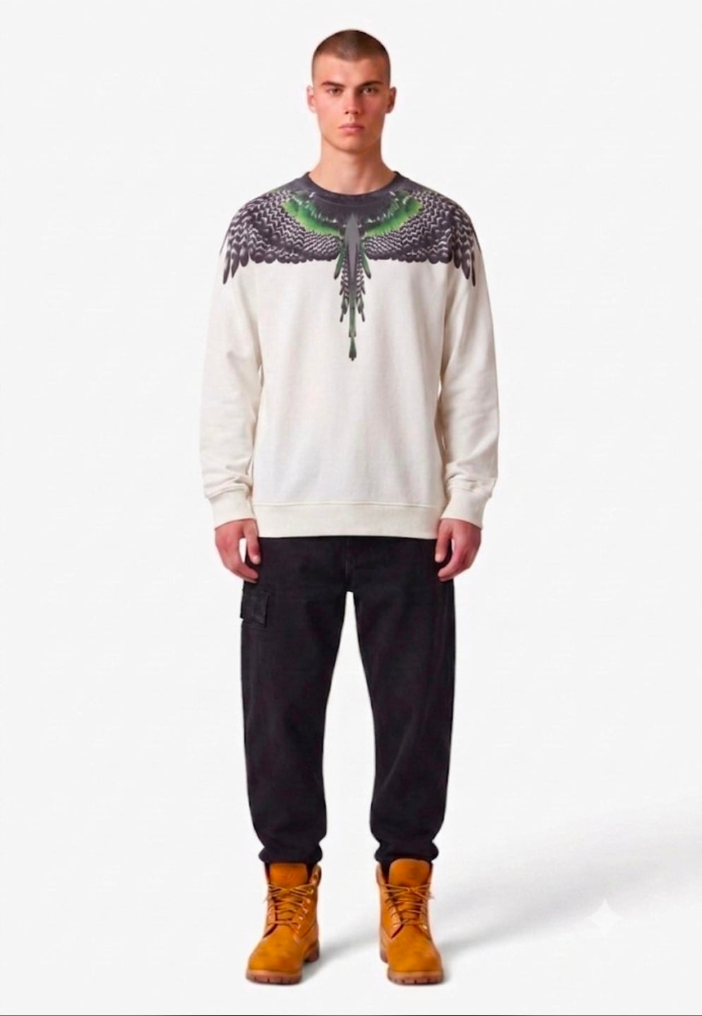 MARCELO BURLON COUNTY OF MILAN FELPA F6CMMASW039