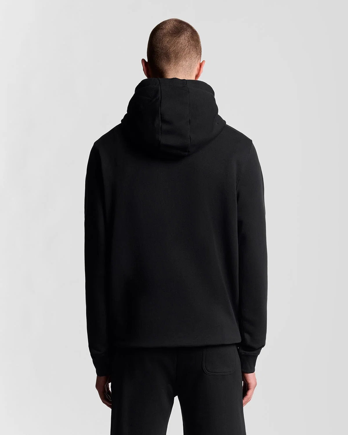 LYLE & SCOTT FELPA CON CAPPUCCIO IN COTONE LOOPBACK ML416VOG