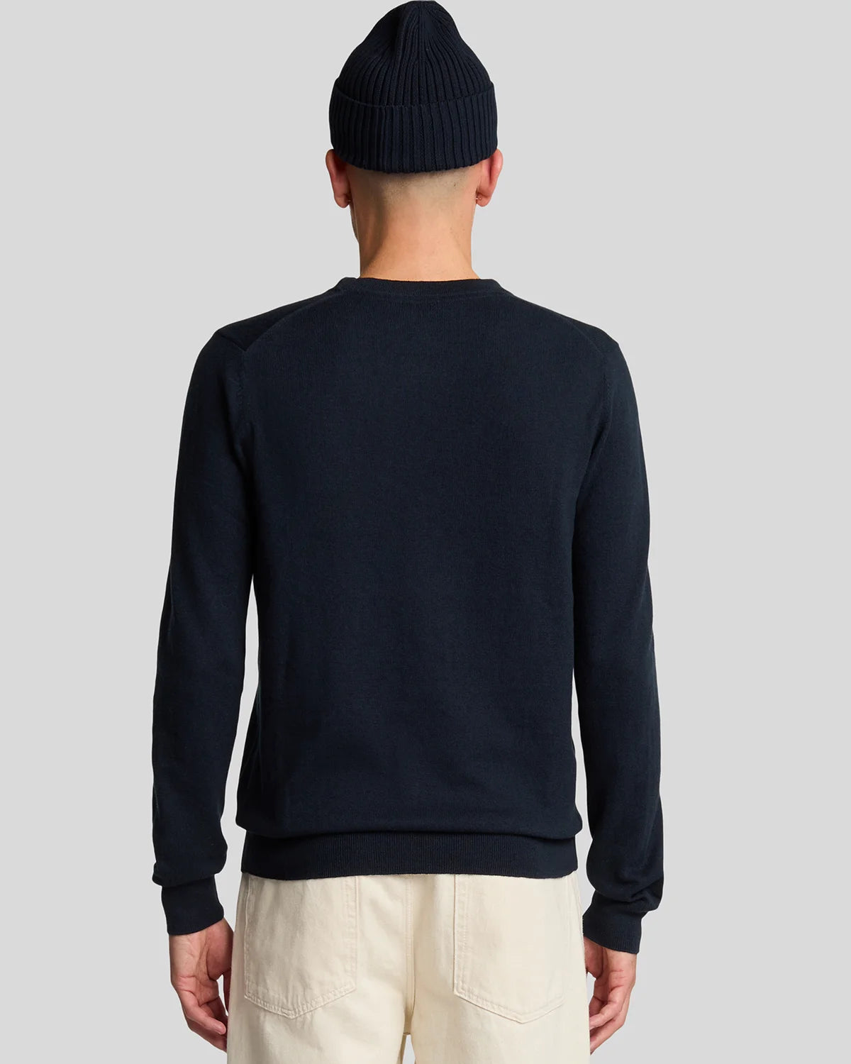 LYLE & SCOTT MAGLIONE GIROCOLLO LANA MERINO KN2110VC Z271