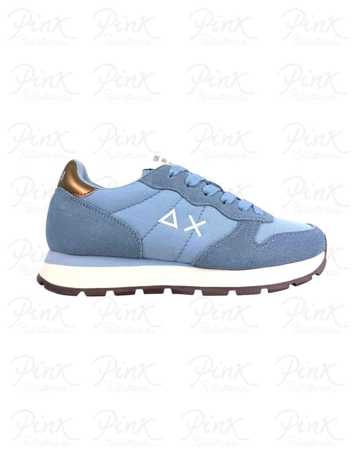 SUN 68 SCARPE Sneaker Ally Silver Solid Z46201