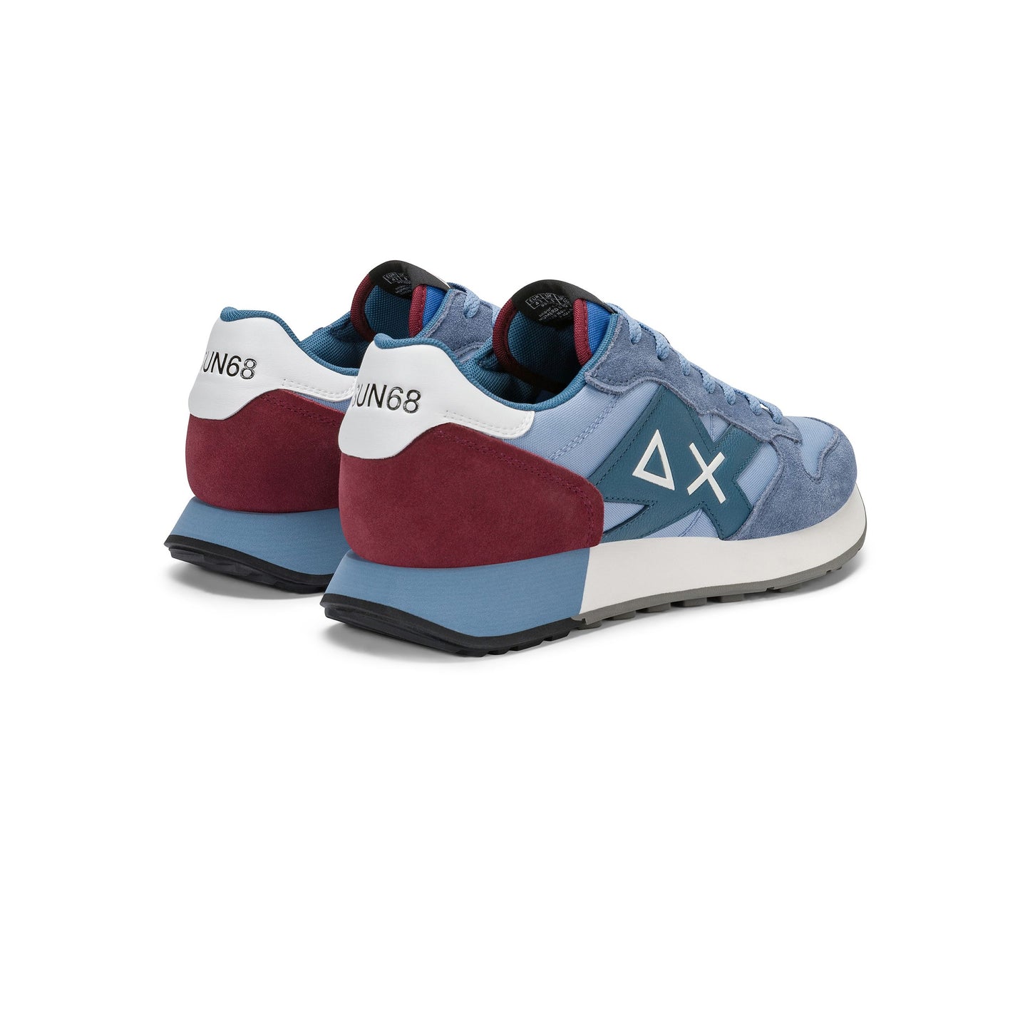 SUN 68 SCARPE Sneaker Jaki 2.0 Solid in nylon e suede Z46121