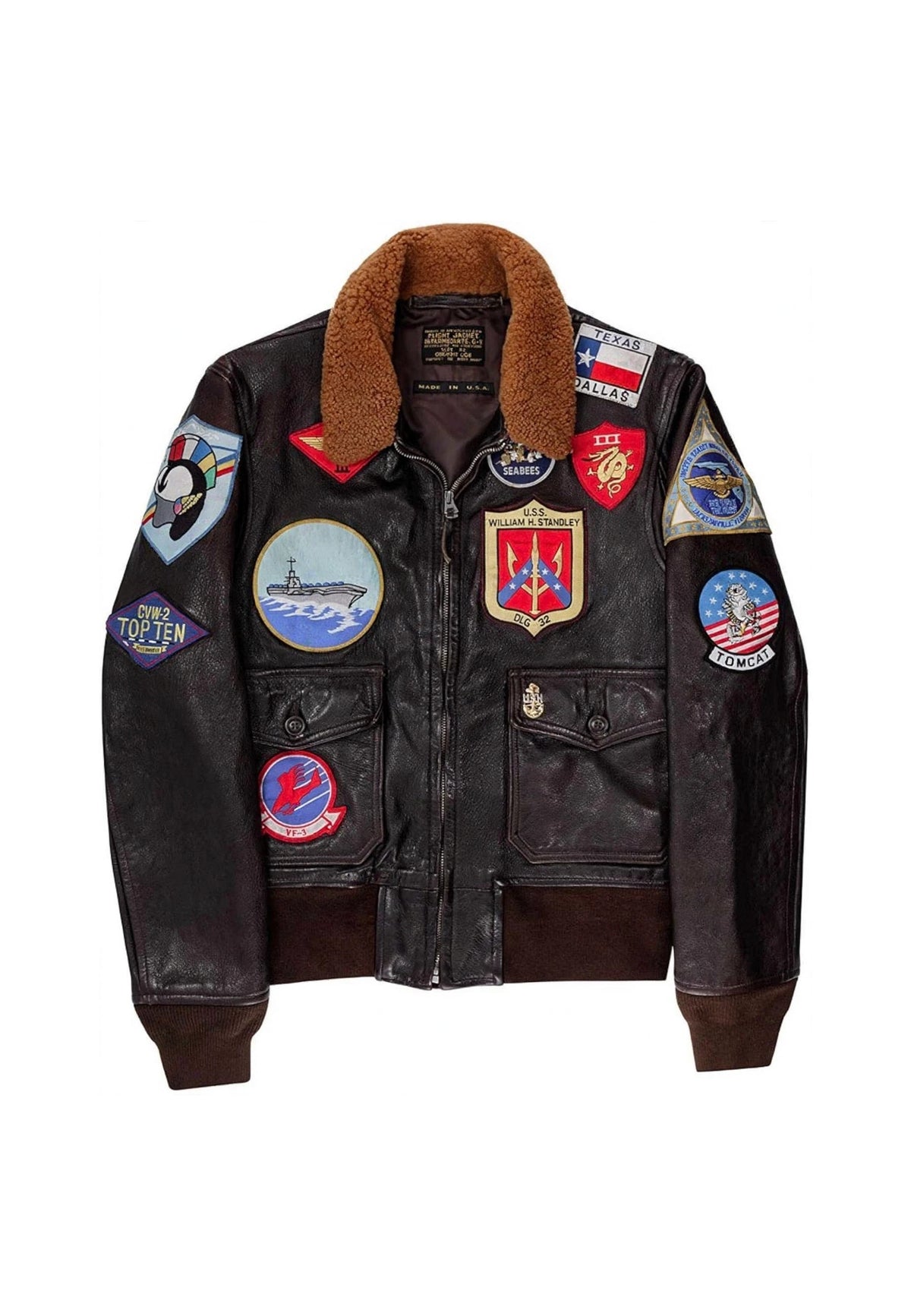 TOP GUN AVIATOR G1 MAVERICK GIACCA IN PELLE