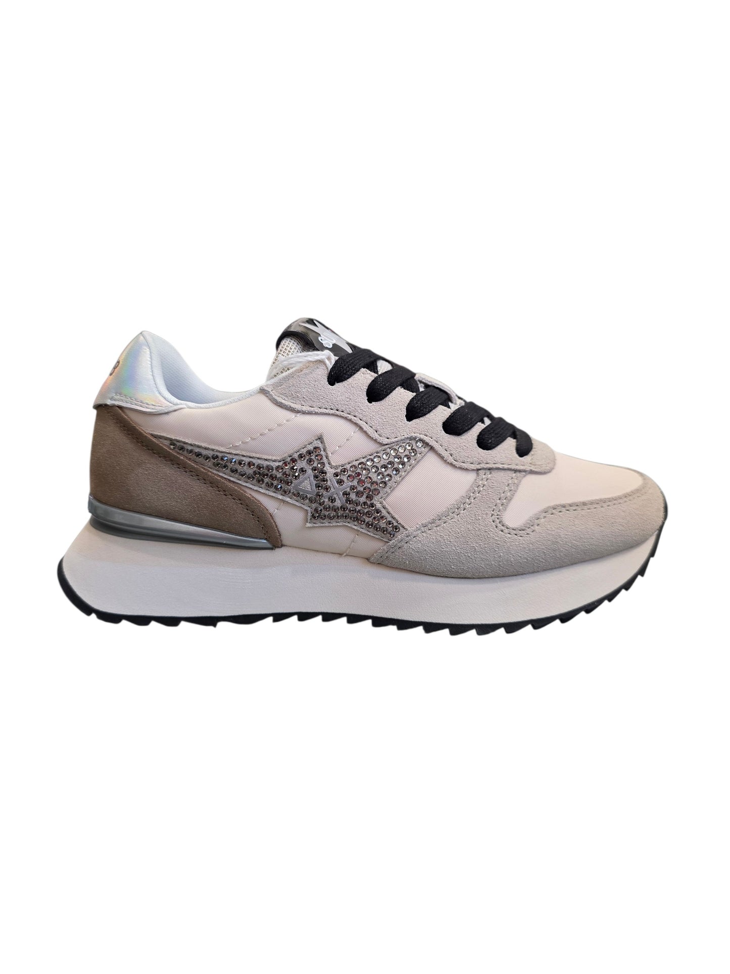 SUN 68 SCARPE Sneaker Stargirl Strass Logo Z46223