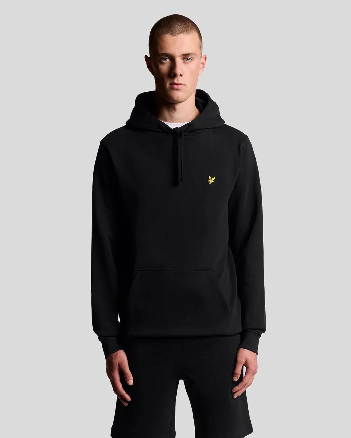 LYLE & SCOTT FELPA CON CAPPUCCIO IN COTONE LOOPBACK ML416VOG