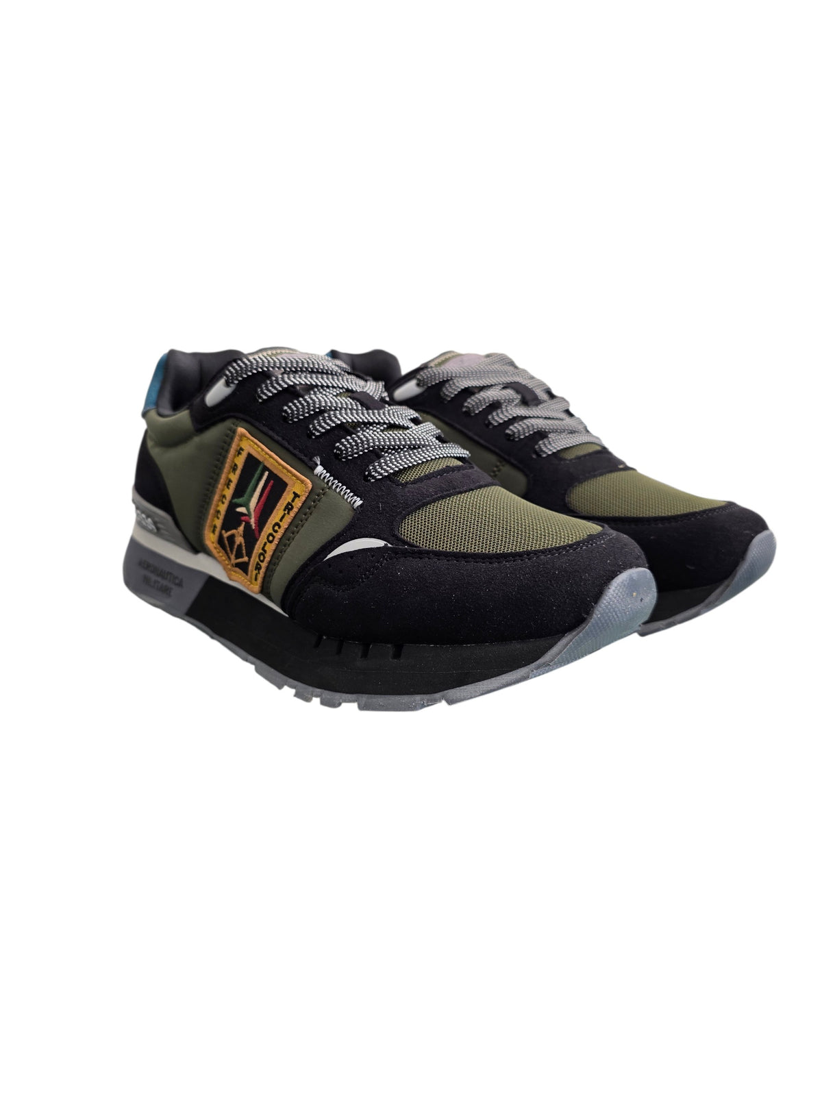 SCARPE UOMO AERONAUTICA MILITARE SNEAKERS FRECCE TRICOLORI 262SC0292UCT04394