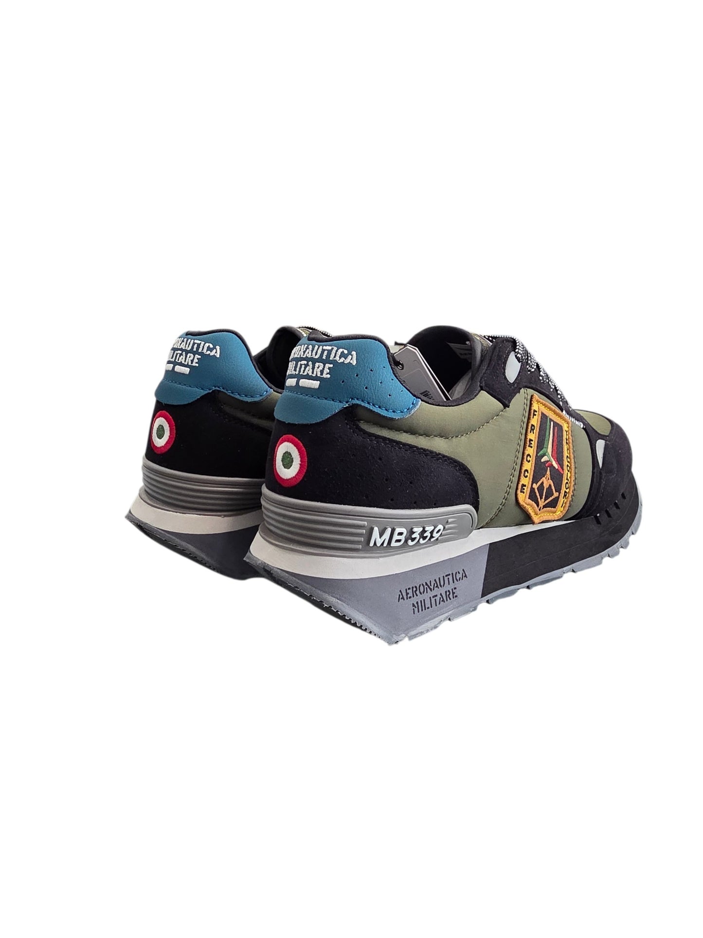 SCARPE UOMO AERONAUTICA MILITARE SNEAKERS FRECCE TRICOLORI 262SC0292UCT04394