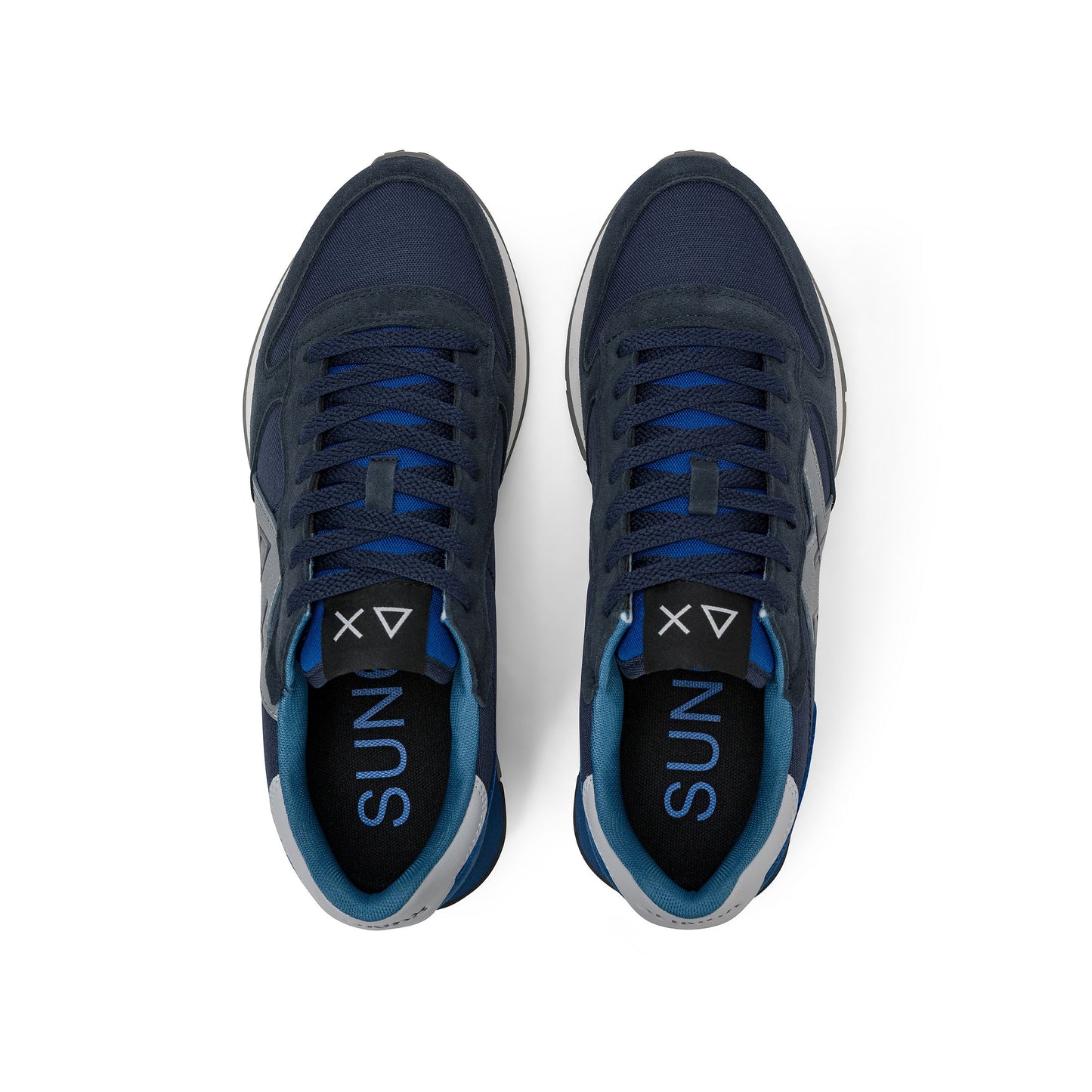 SUN 68 SCARPE Sneaker Jaki 2.0 Solid in nylon e suede Z46121