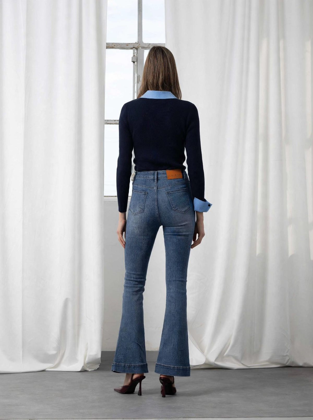 AN AIM DENIM ZAMPA J0021