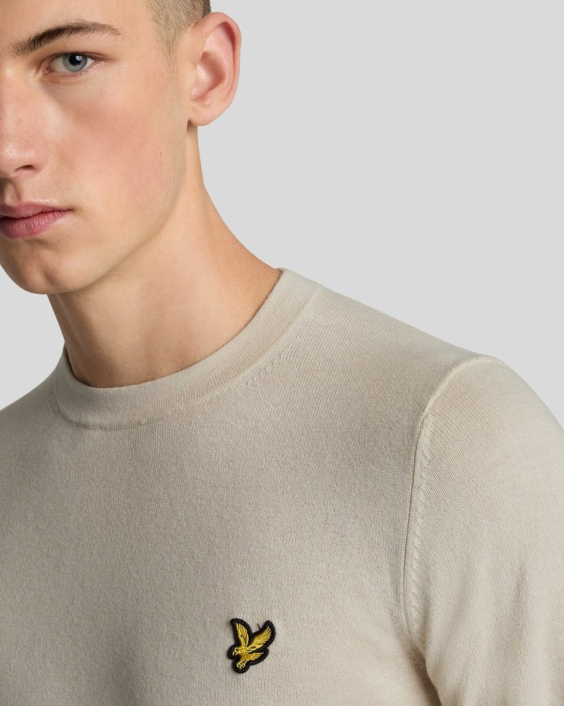 LYLE & SCOTT MAGLIONE GIROCOLLO LANA MERINO KN2110VC W870