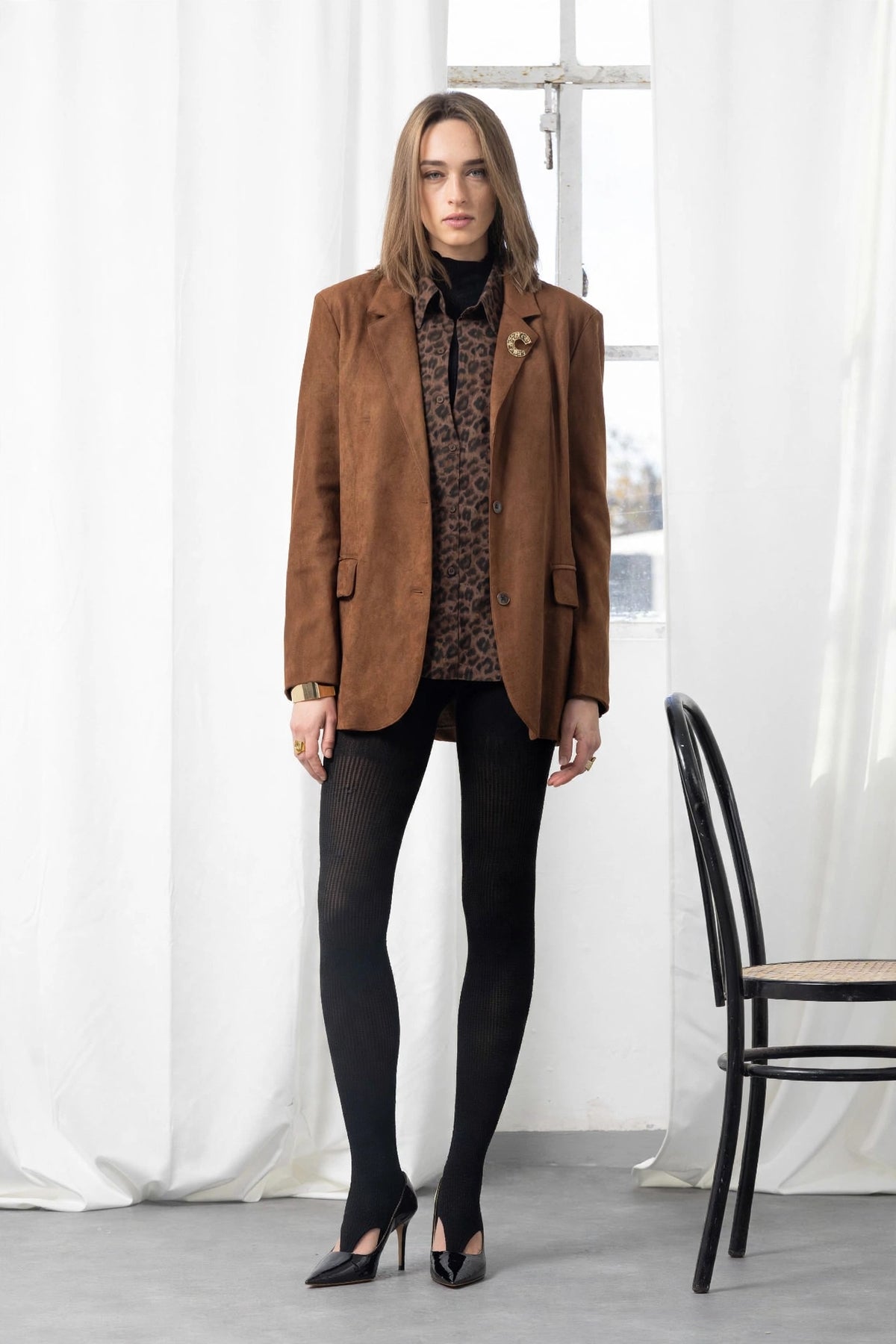 AN AIM SUEDE JACKET Q0092