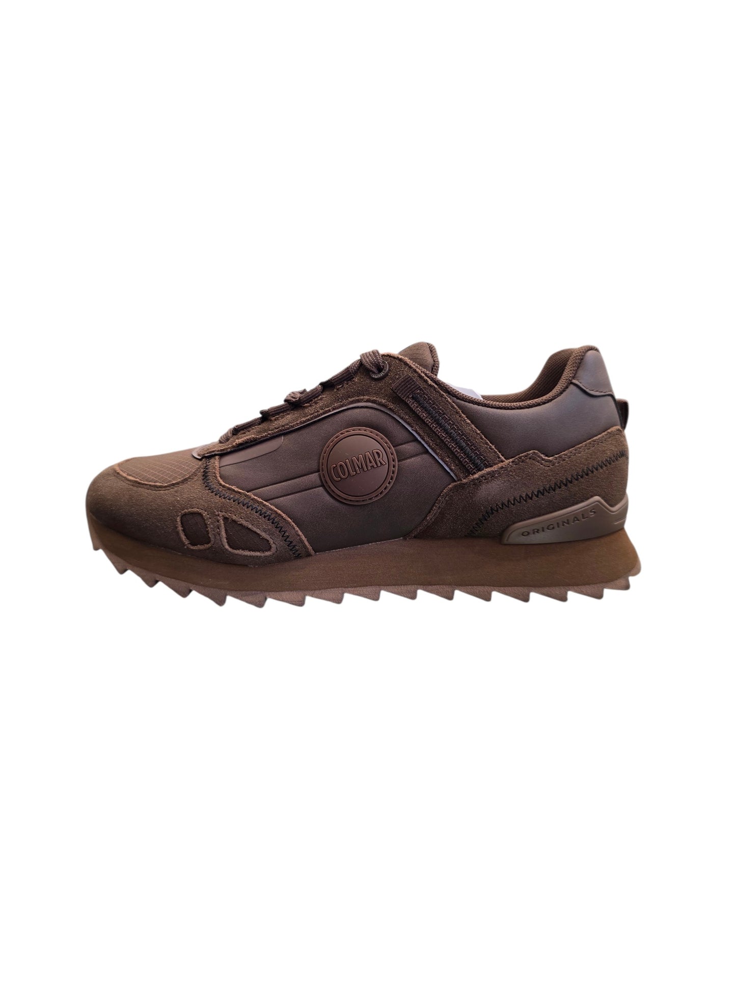 Scarpe Colmar Uomo Sneakers Travis Sport Rash Marrone 007