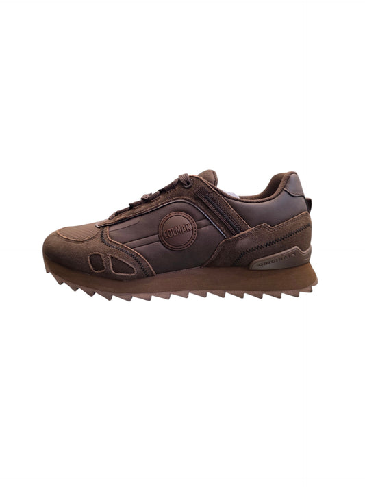 Scarpe Colmar Uomo Sneakers Travis Sport Rash Marrone 007
