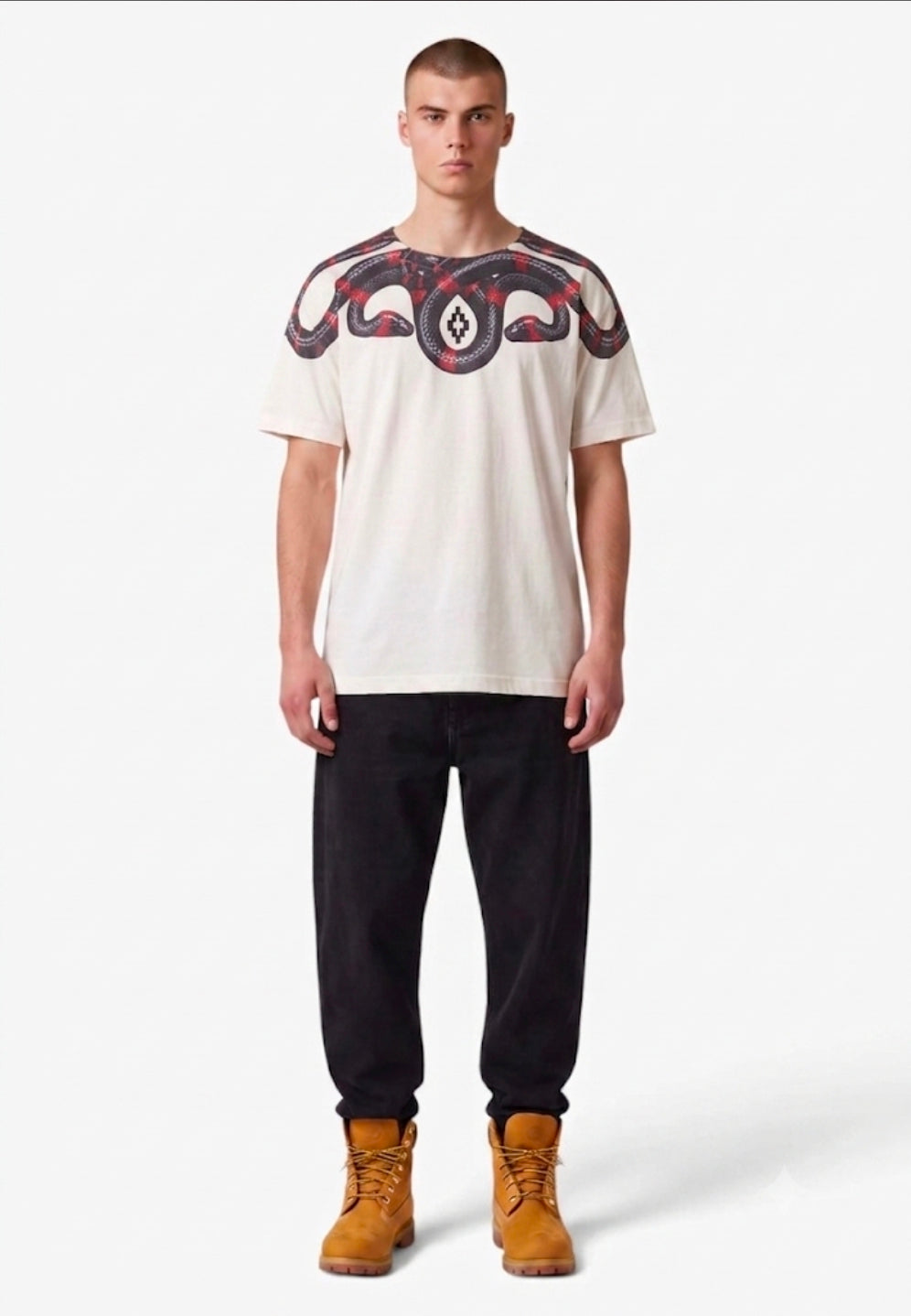 MARCELO BURLON COUNTY OF MILAN T-SHIRT F6CMMATH091