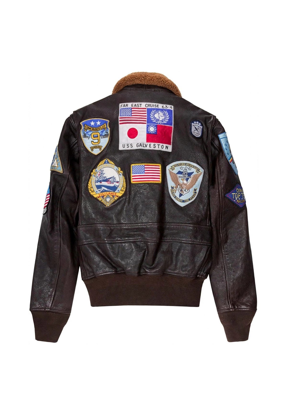 TOP GUN AVIATOR G1 MAVERICK GIACCA IN PELLE